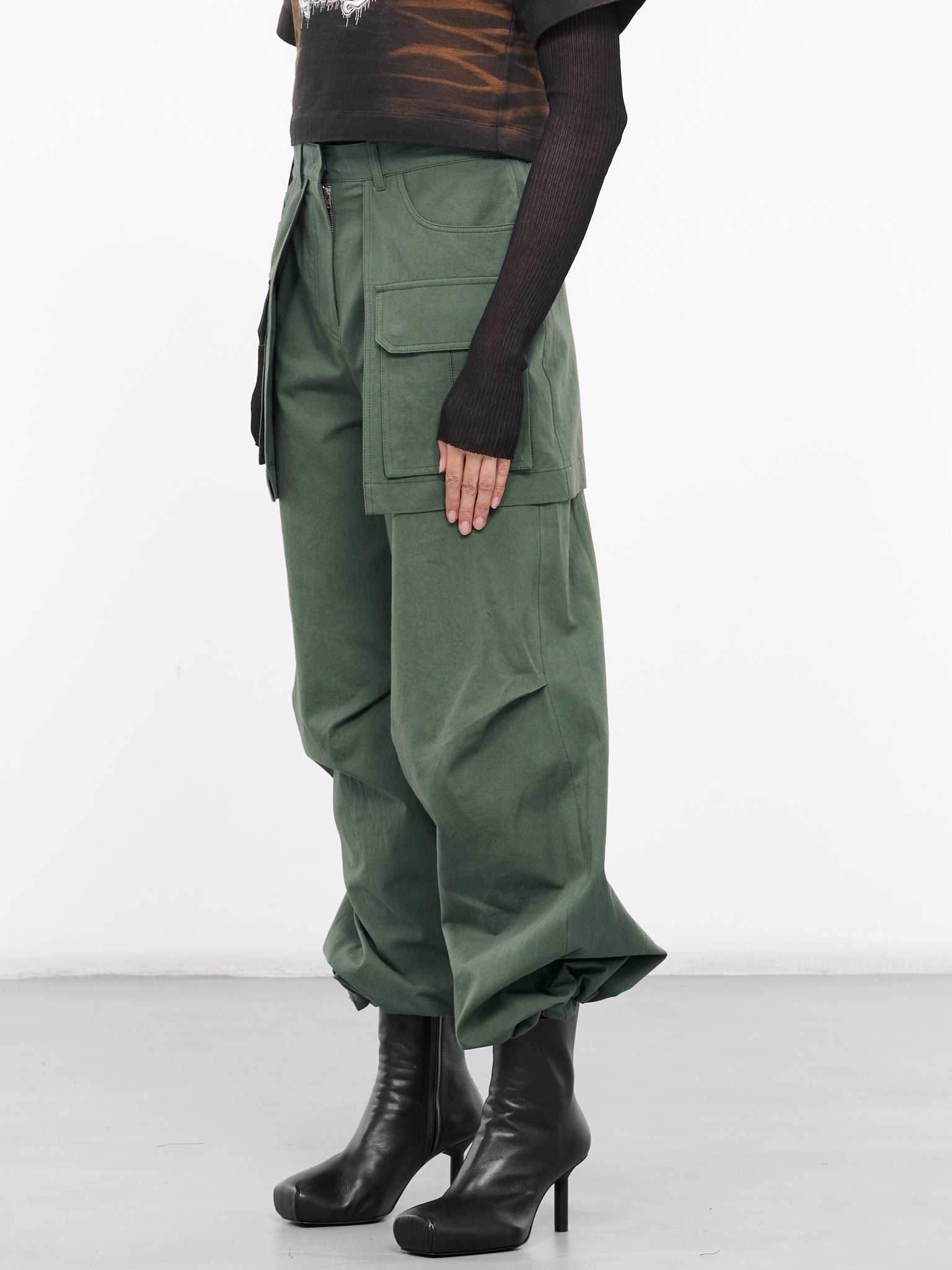 Cargo Overlay Trousers - 2