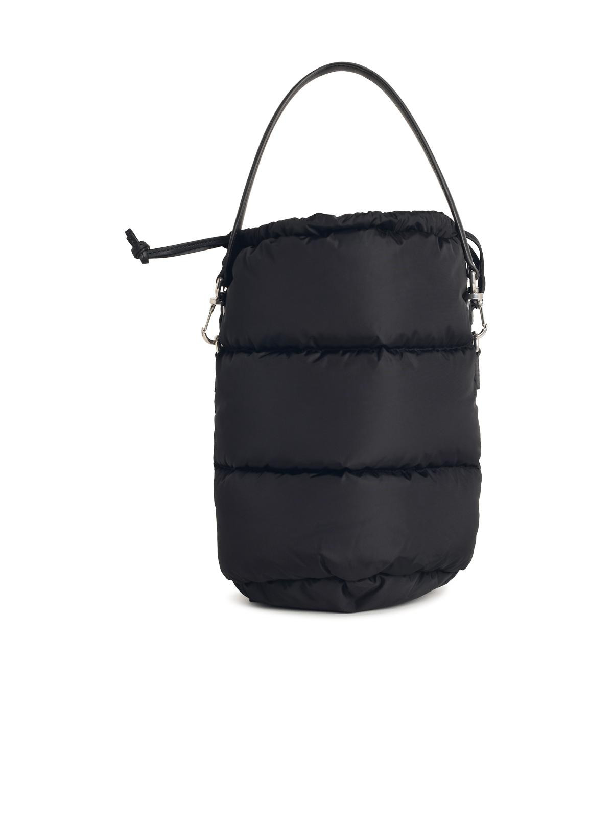Moncler 'Caradoc' Bucket Bag In Black Polyamide Women - 3
