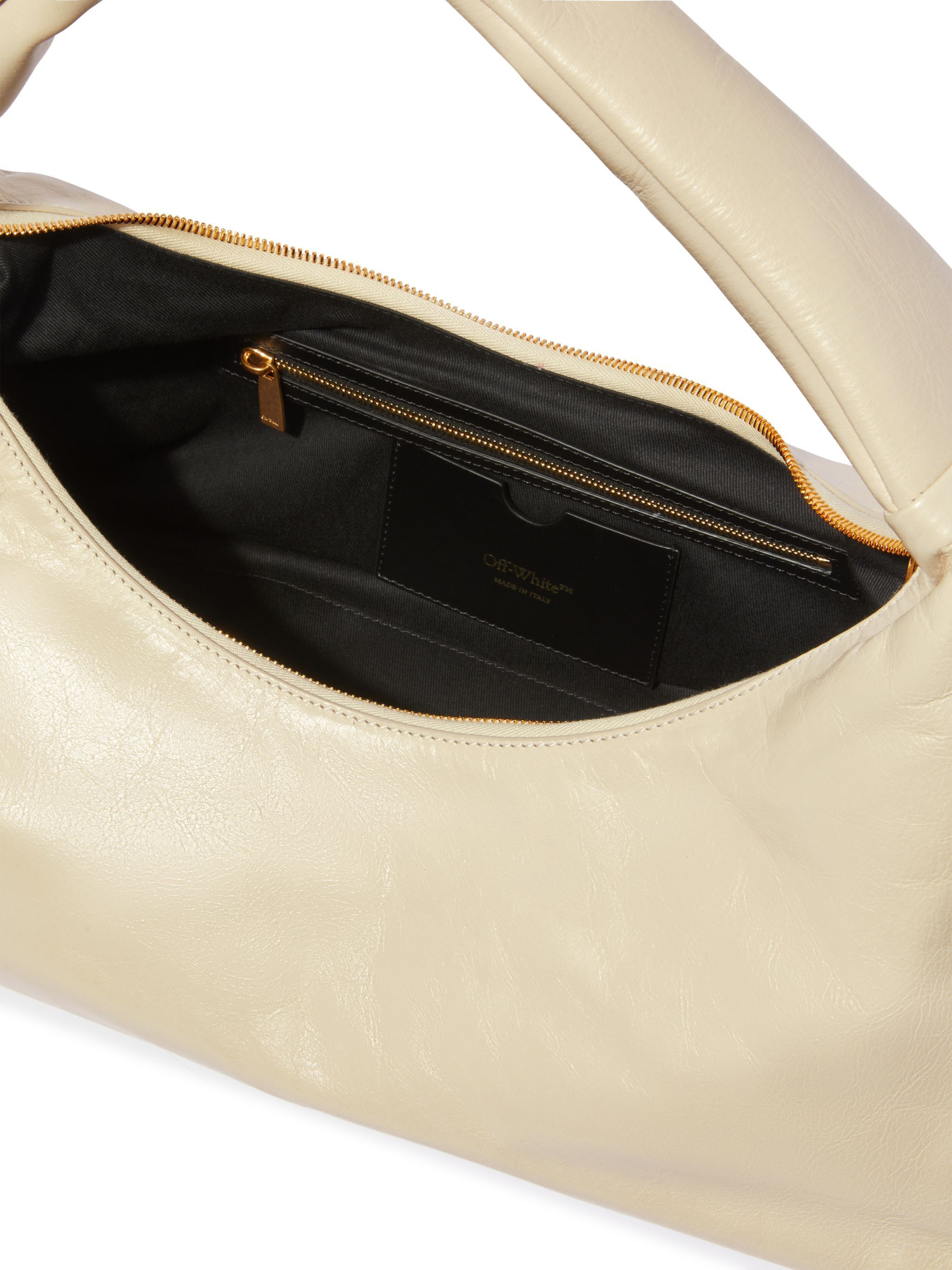 White Jumbo Arcade Shoulder Bag - 6