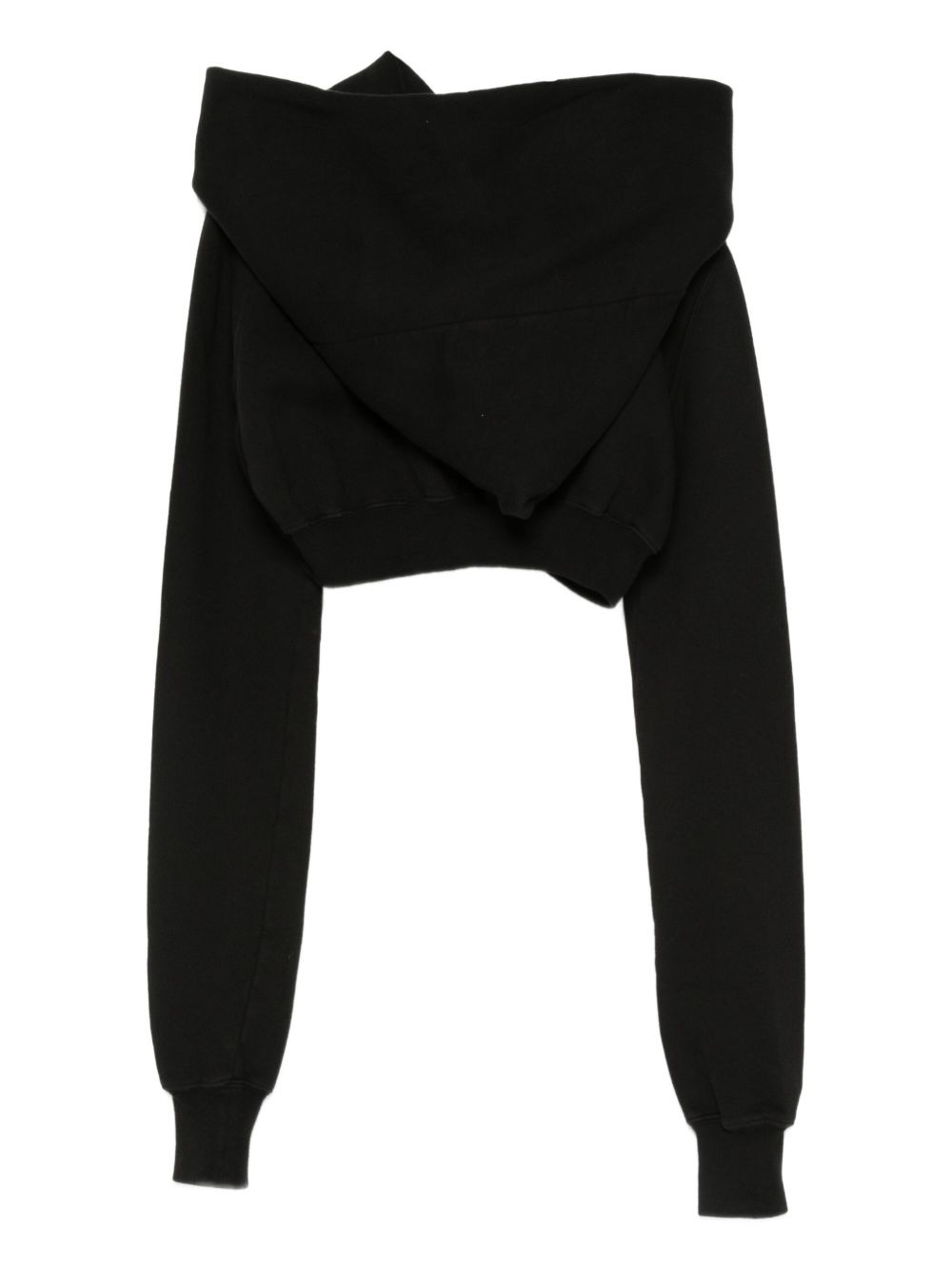 Mountain crop zip-front hoodie - 2