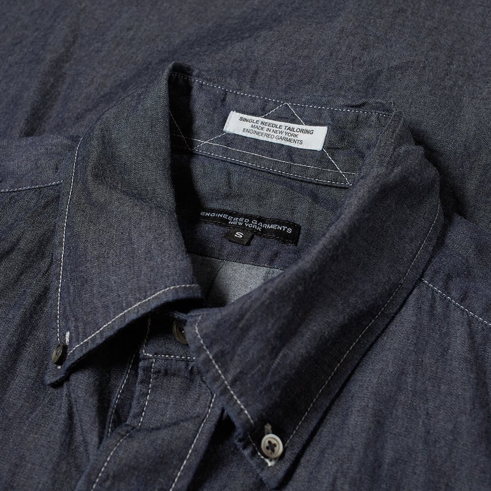 Engineered Garments Chambray Button Down 19th Century  Shirt - 2