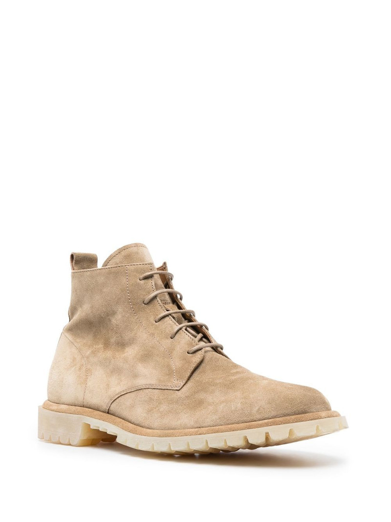 OFFICINE CREATIVE Spectacular suede ankle boots outlook