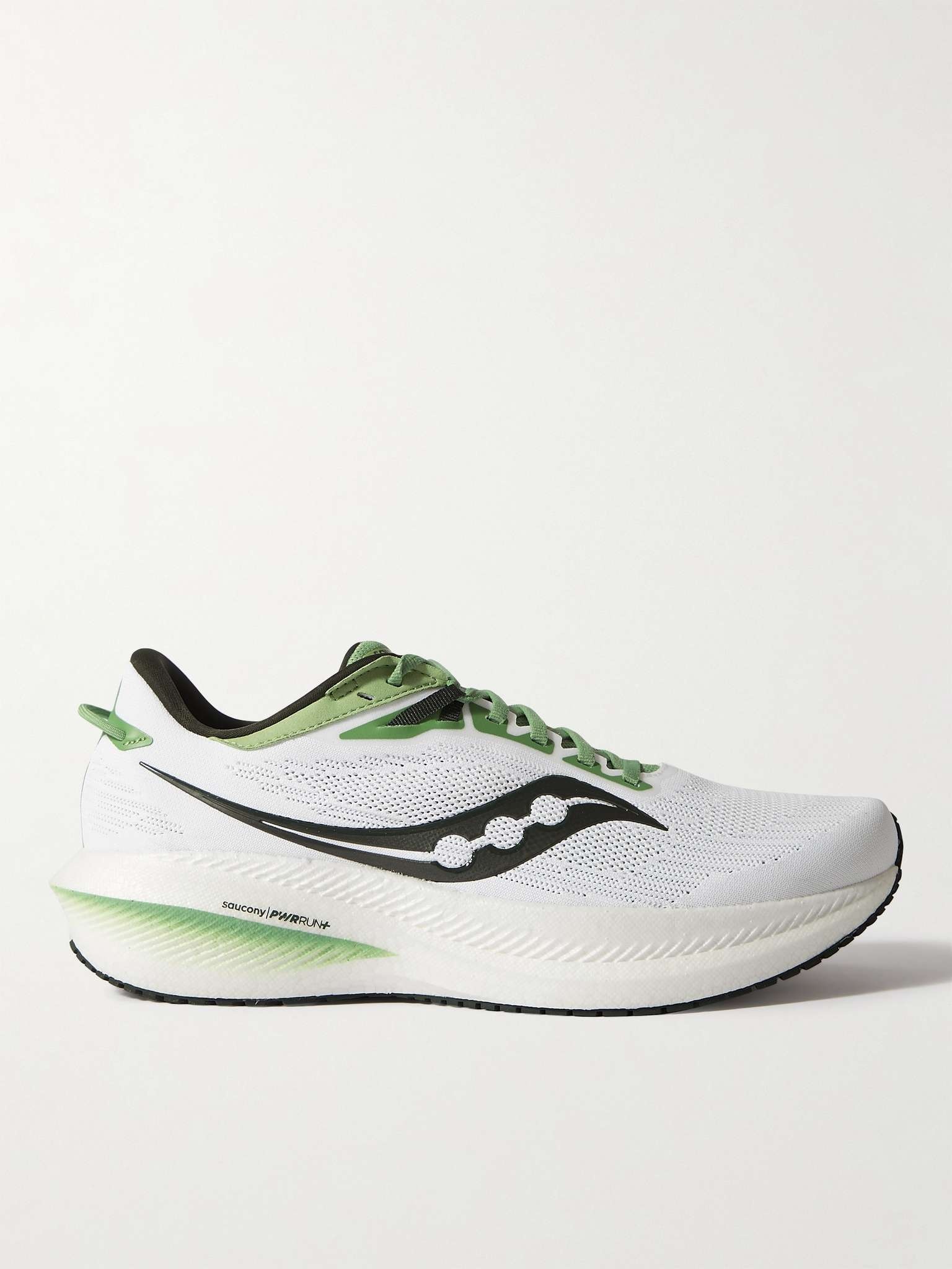 Triumph 21 Rubber-Trimmed Mesh Running Sneakers - 1