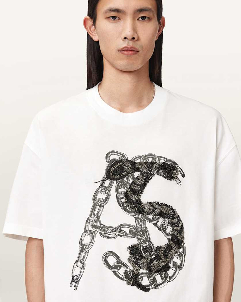 SCALE CROPPED GRAPHIC T-SHIRT 3