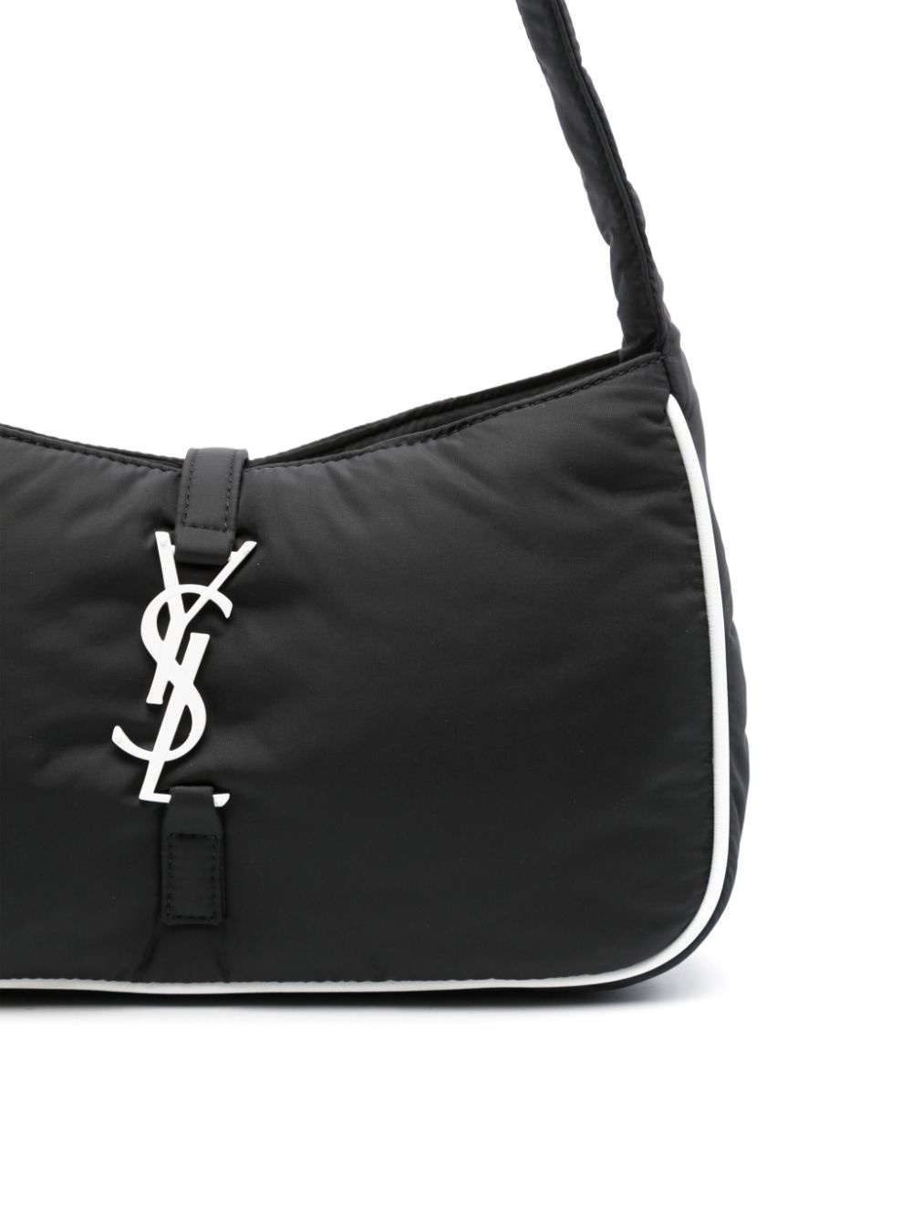 logo-plaque shoulder bag - 4