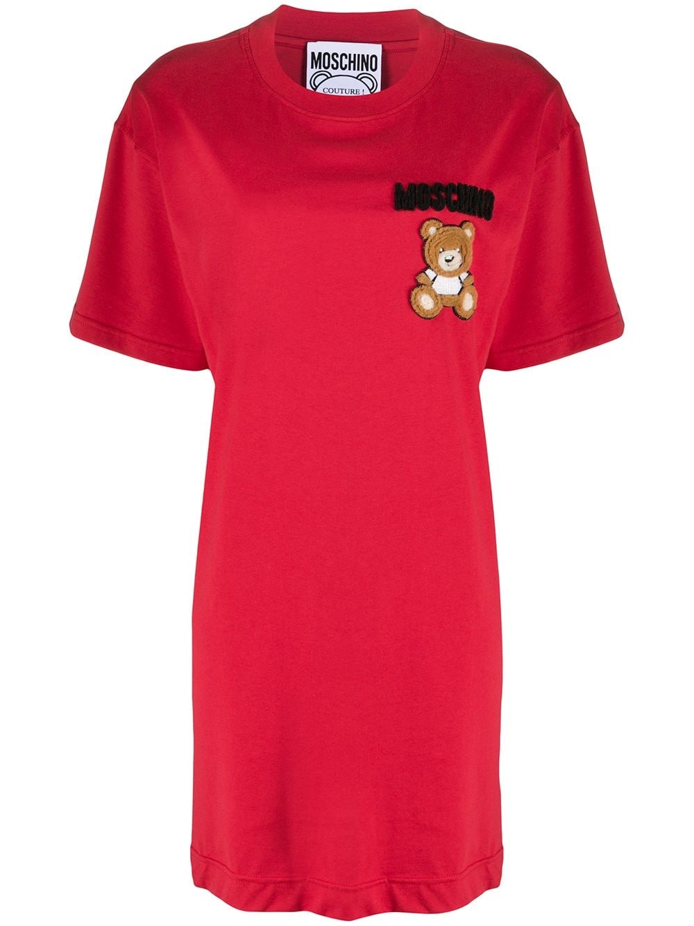 logo T-shirt dress - 1