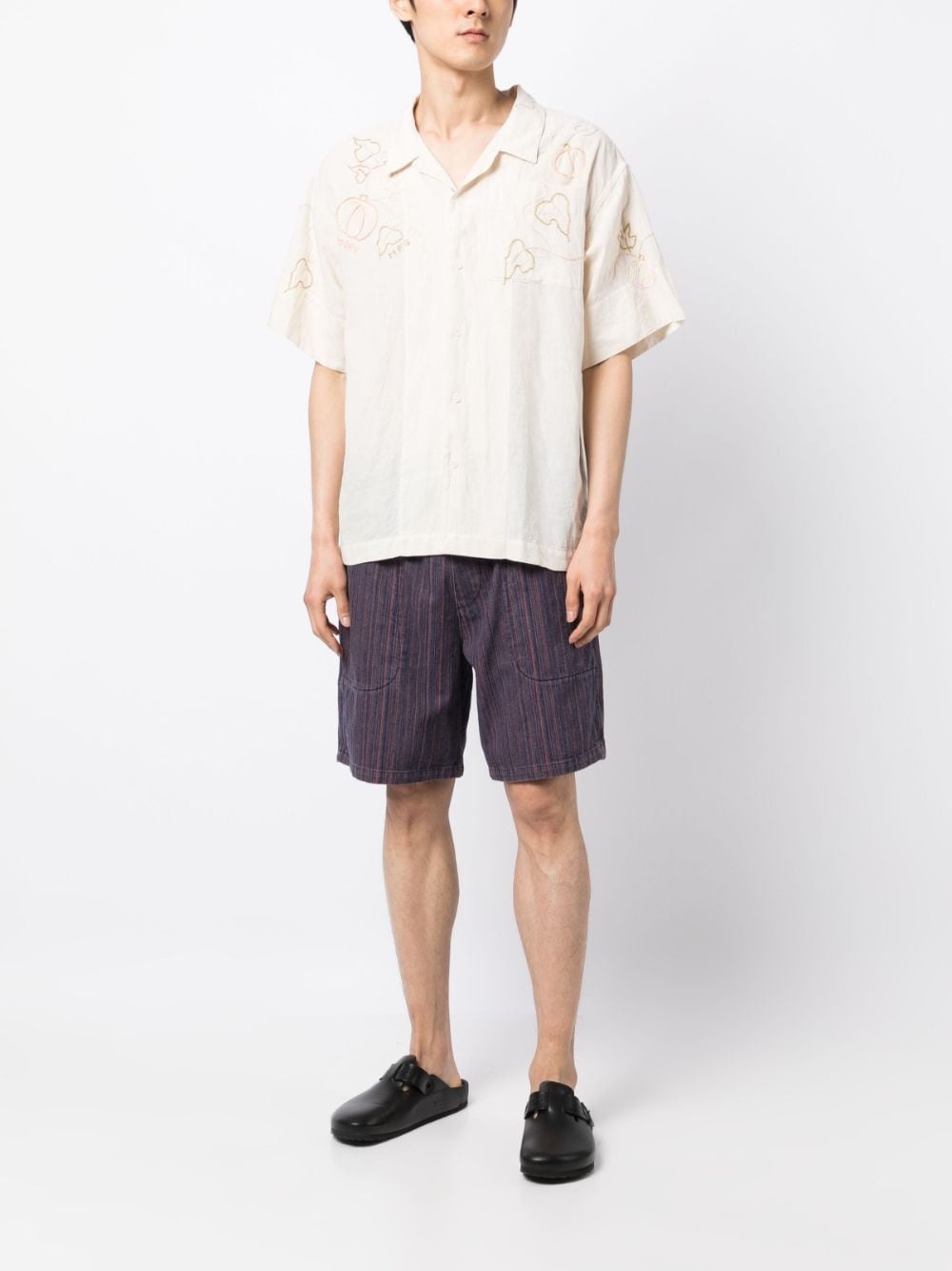 graphic-print short-sleeved shirt - 2