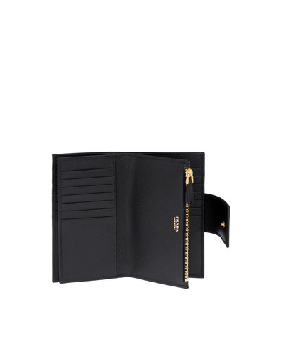 Prada Small Saffiano Leather Wallet outlook