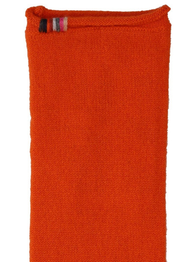 extreme cashmere Cashmere blend knitted gloves outlook