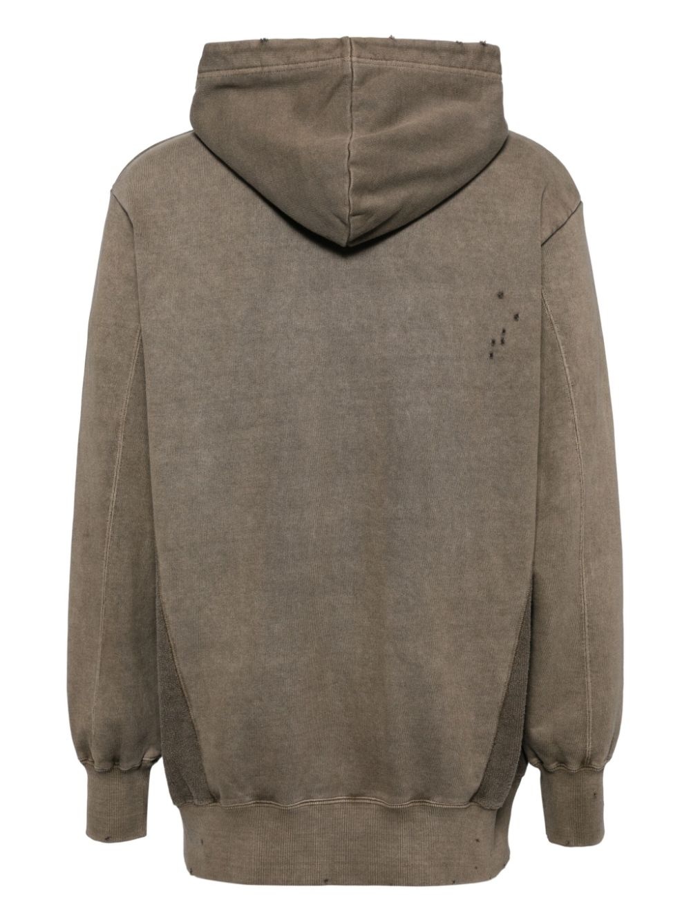 distressed-effect hoodie - 2