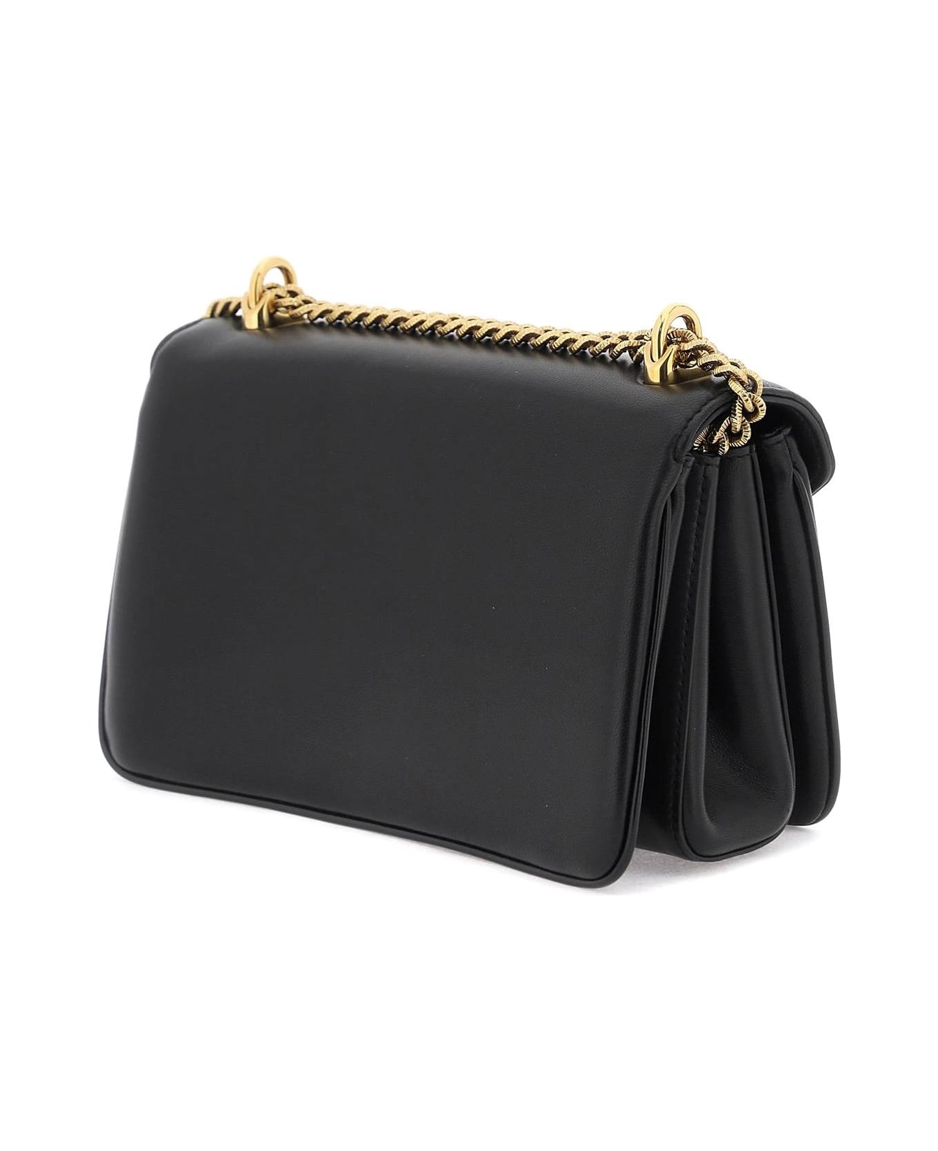 Black Nappa Leather Devotion Shoulder Bag - 2