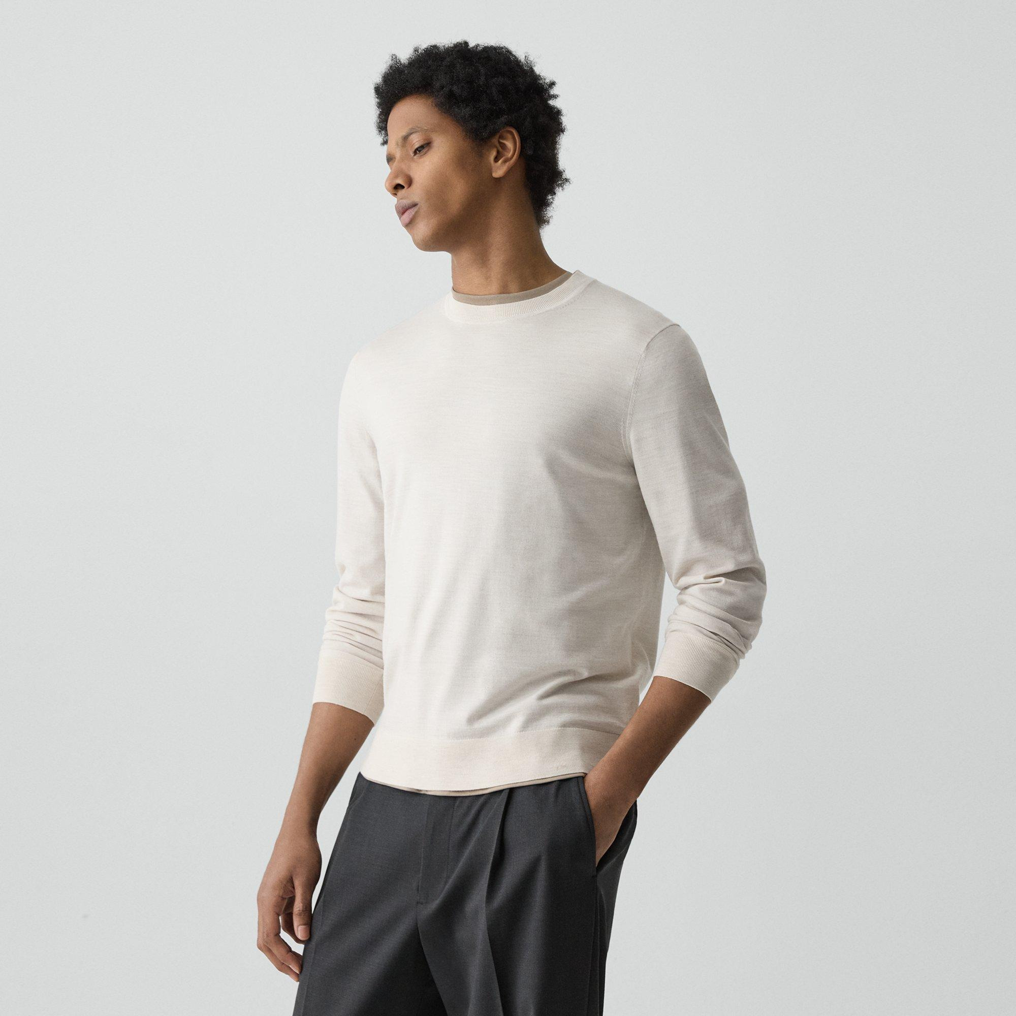 Crewneck Sweater in Regal Wool - 3