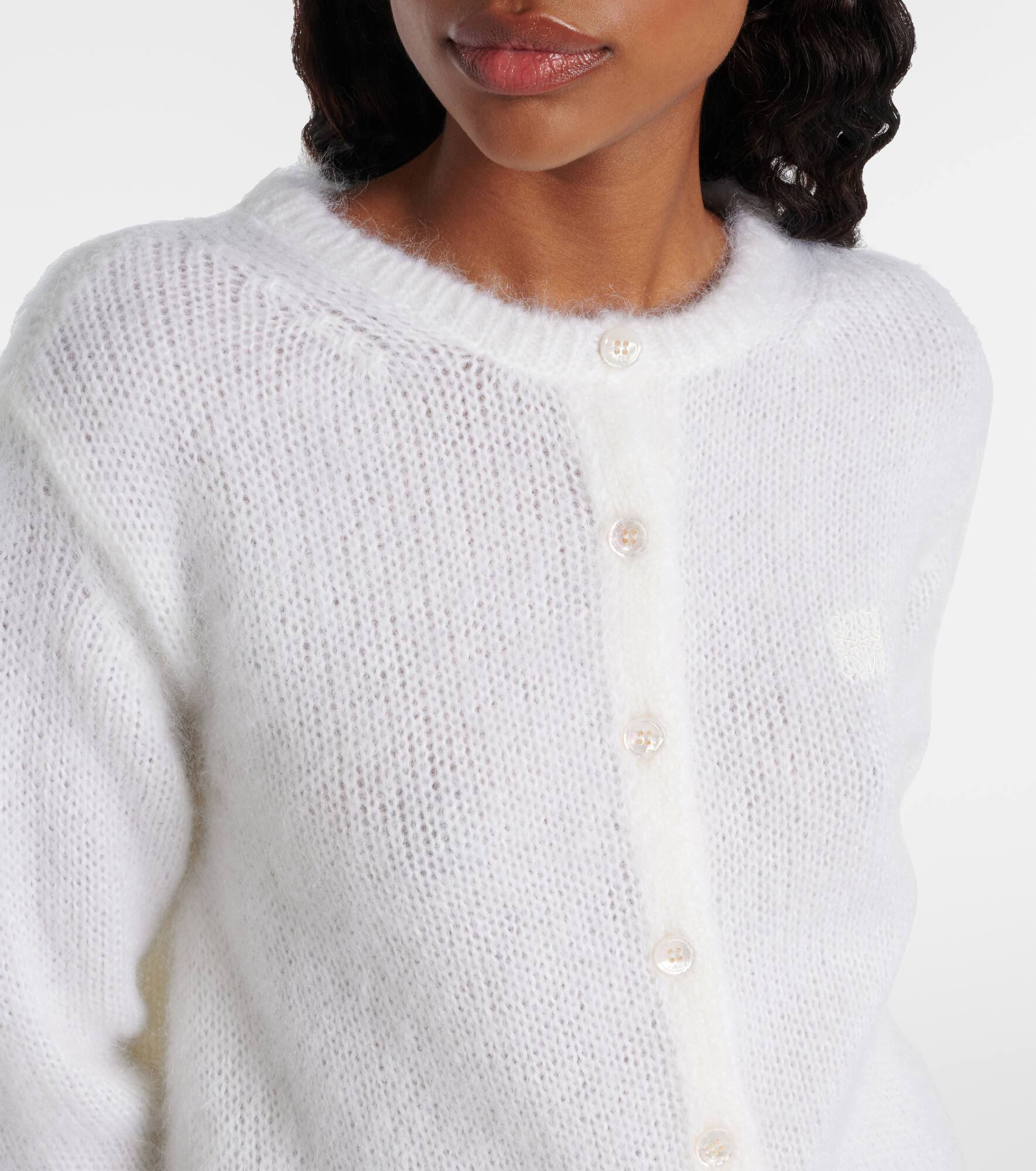 Mohair-blend cardigan - 4