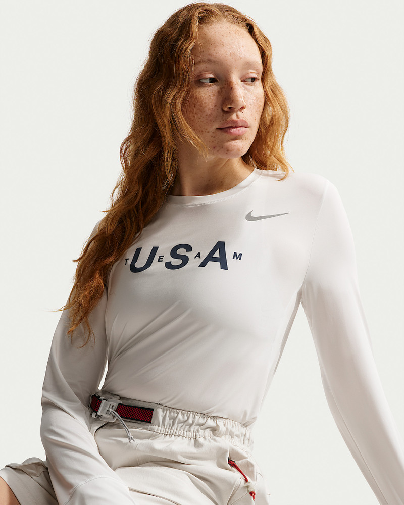 Nike Team USA One Women's Dri-FIT Long-Sleeve Top 3