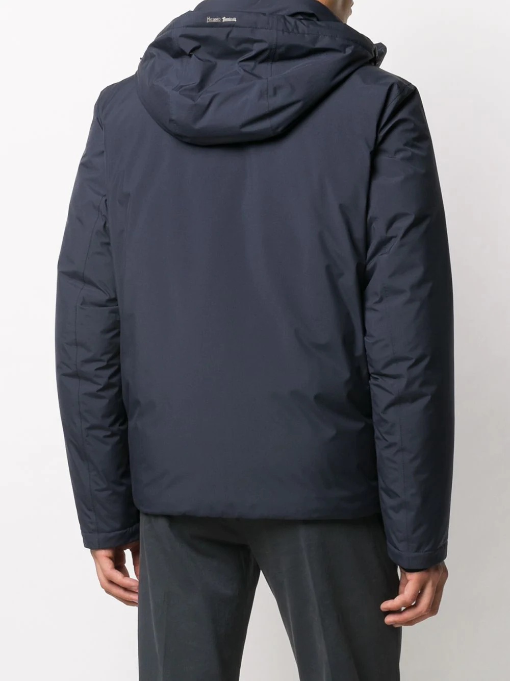 hooded zip-up jacket - 4