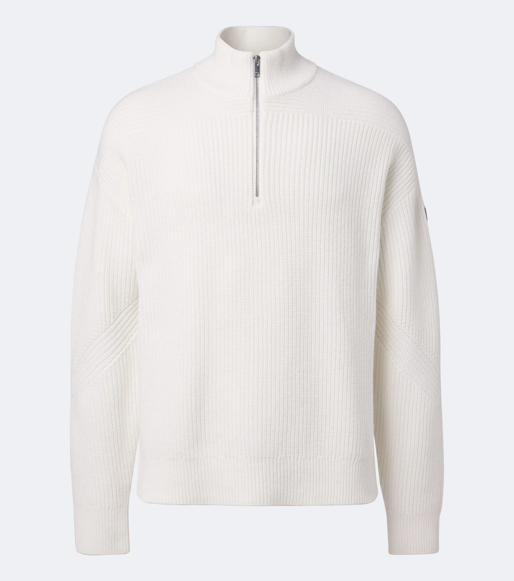 Hesyo wool and cashmere half-zip sweater - 1