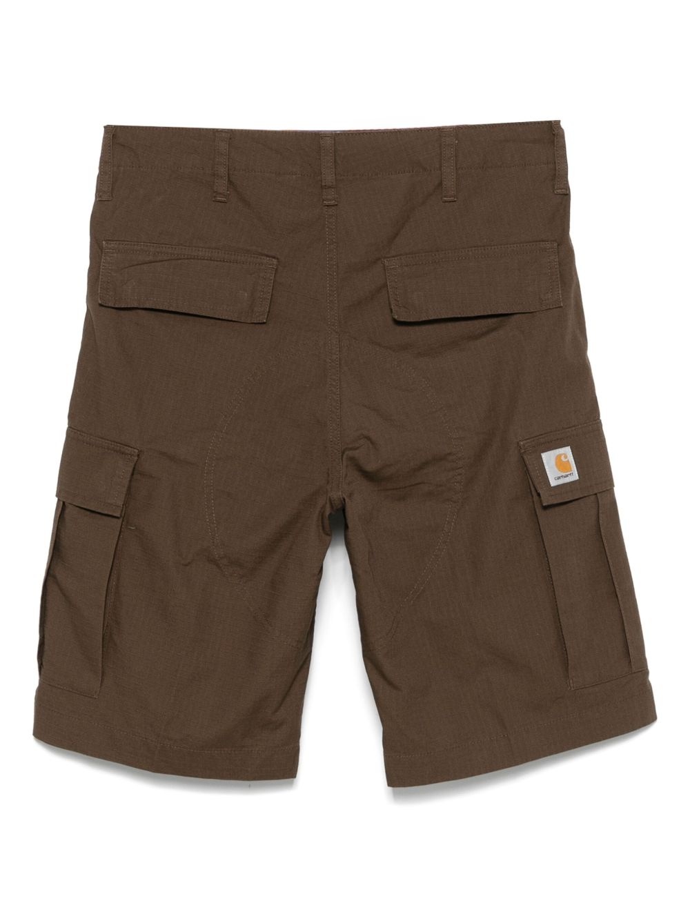 logo-patch cargo shorts - 2