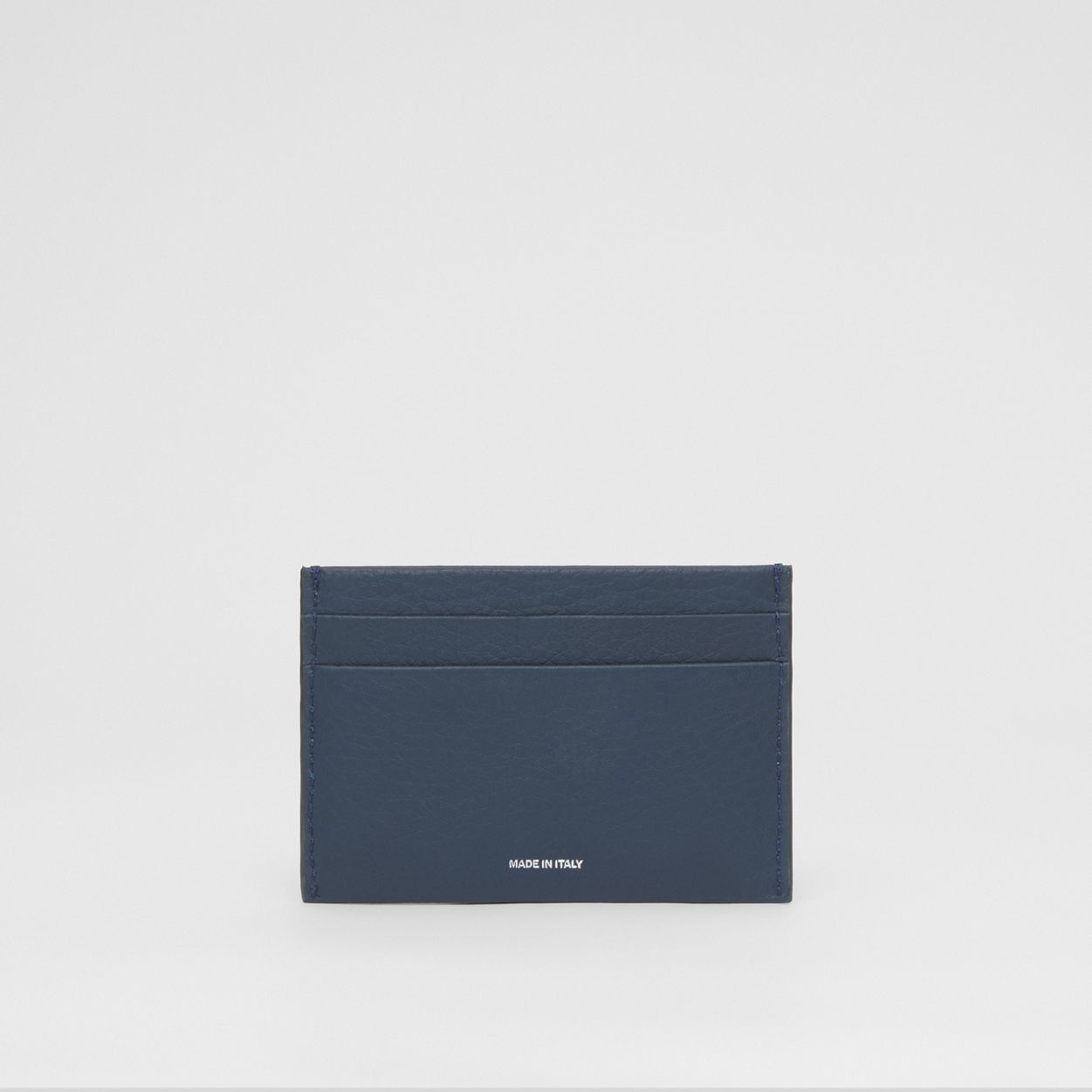 Grainy Leather Card Case - 5