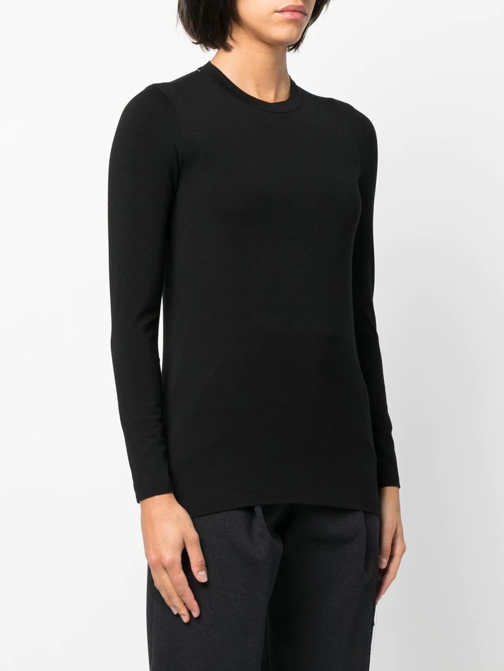 long-sleeve cotton T-shirt - 3