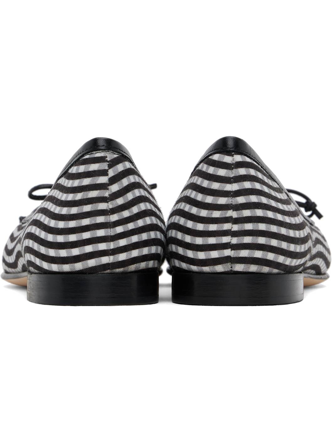 Black & White Veralli Ballerina Flats - 2