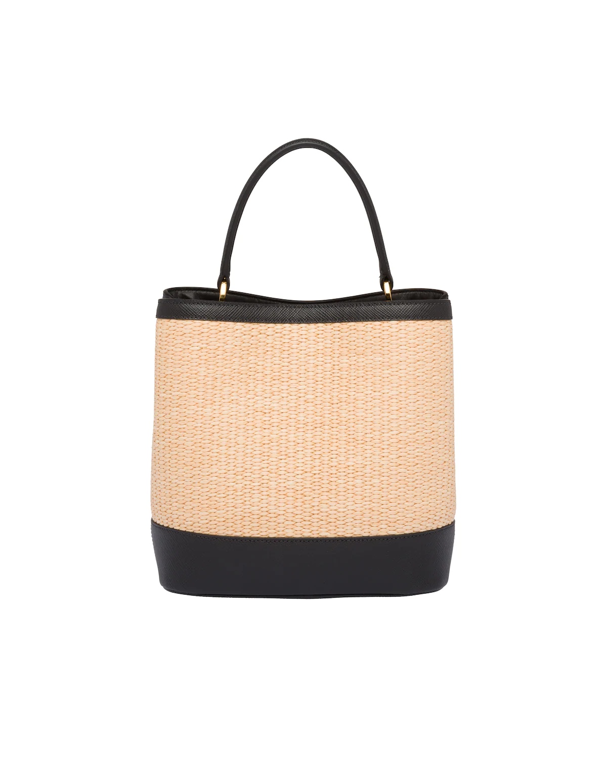 Prada Panier medium straw bag - 4