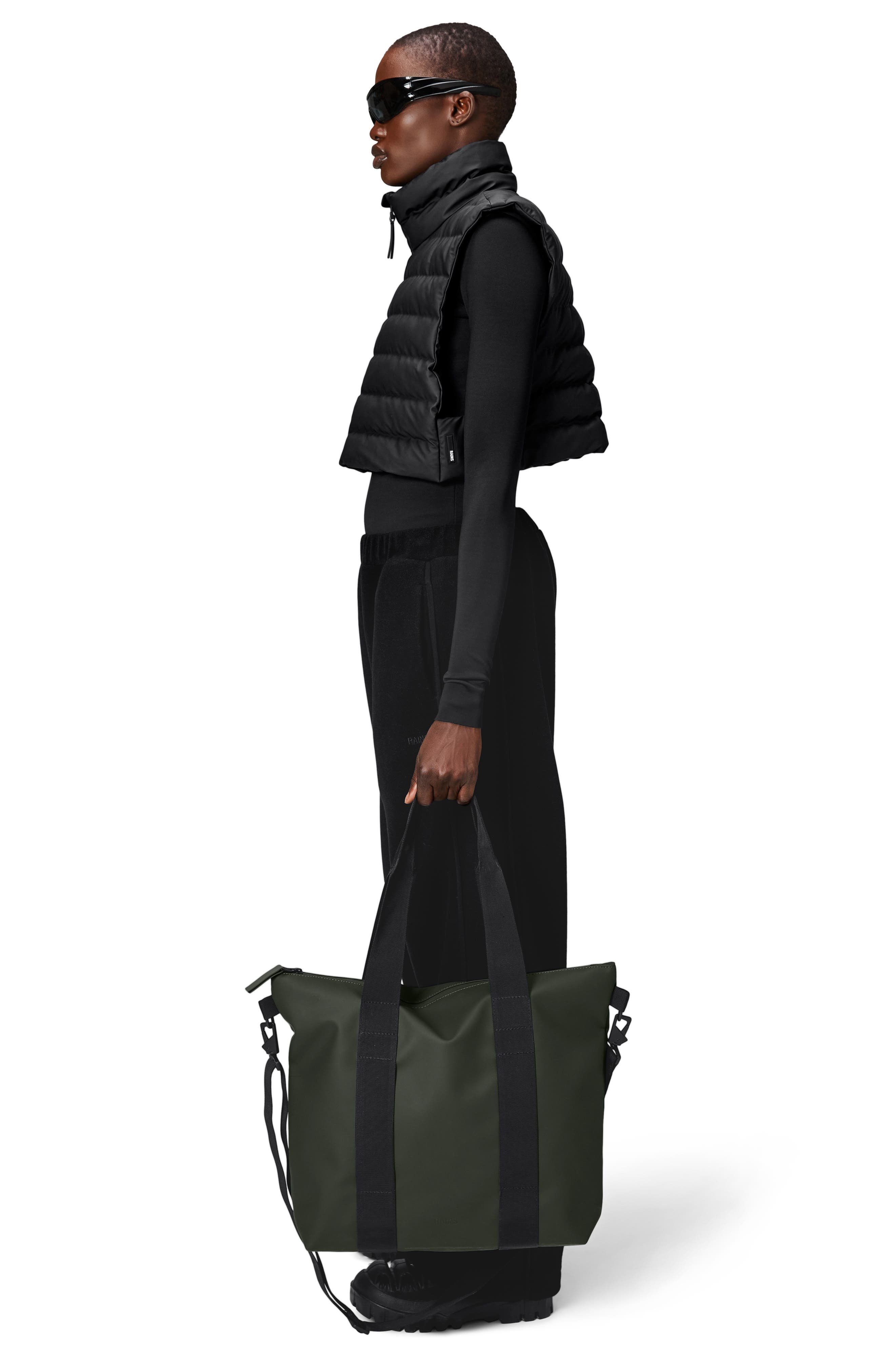 Rains Waterproof Tote Bag in Green at Nordstrom - 4