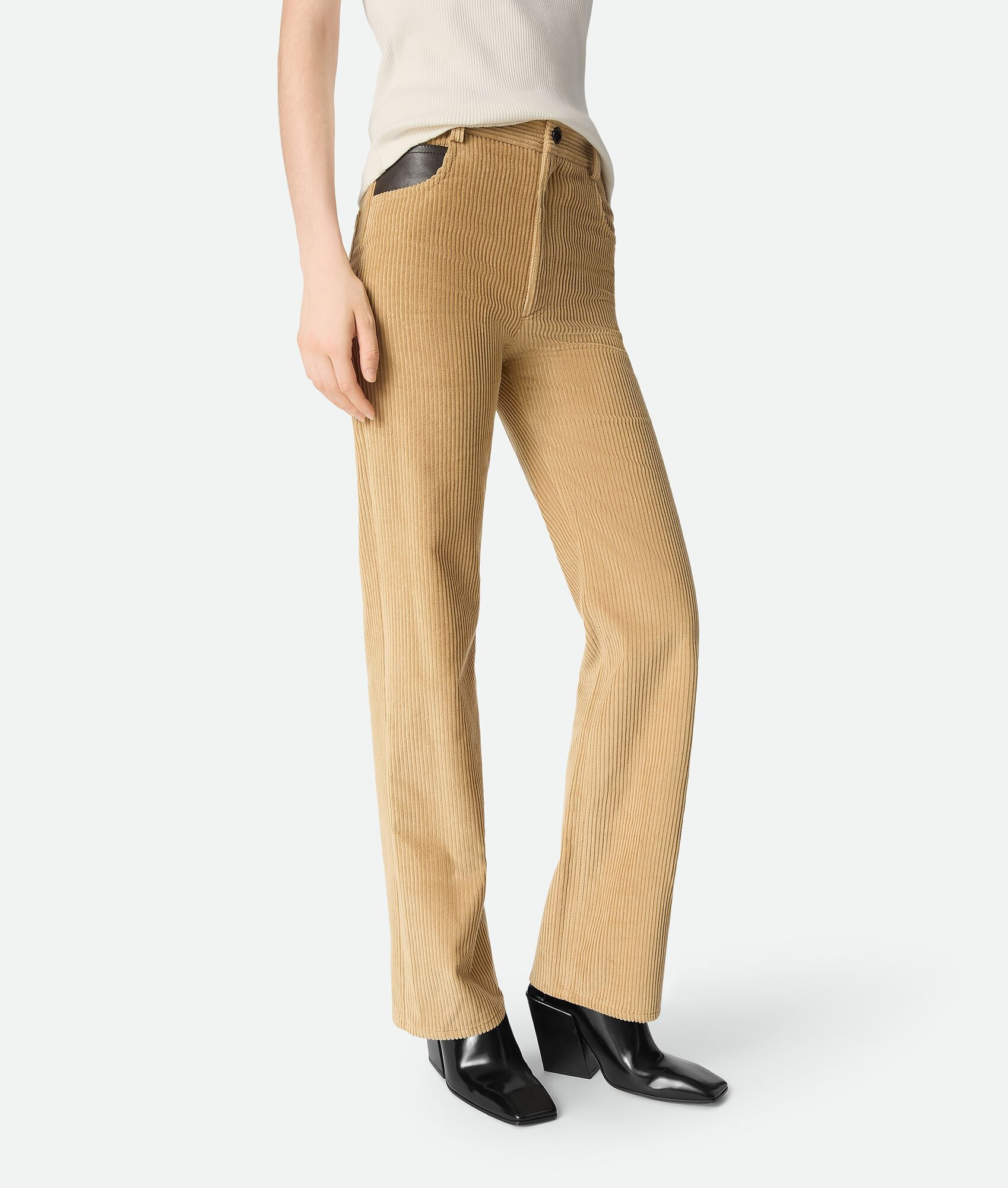 Cotton Corduroy Pants - 4
