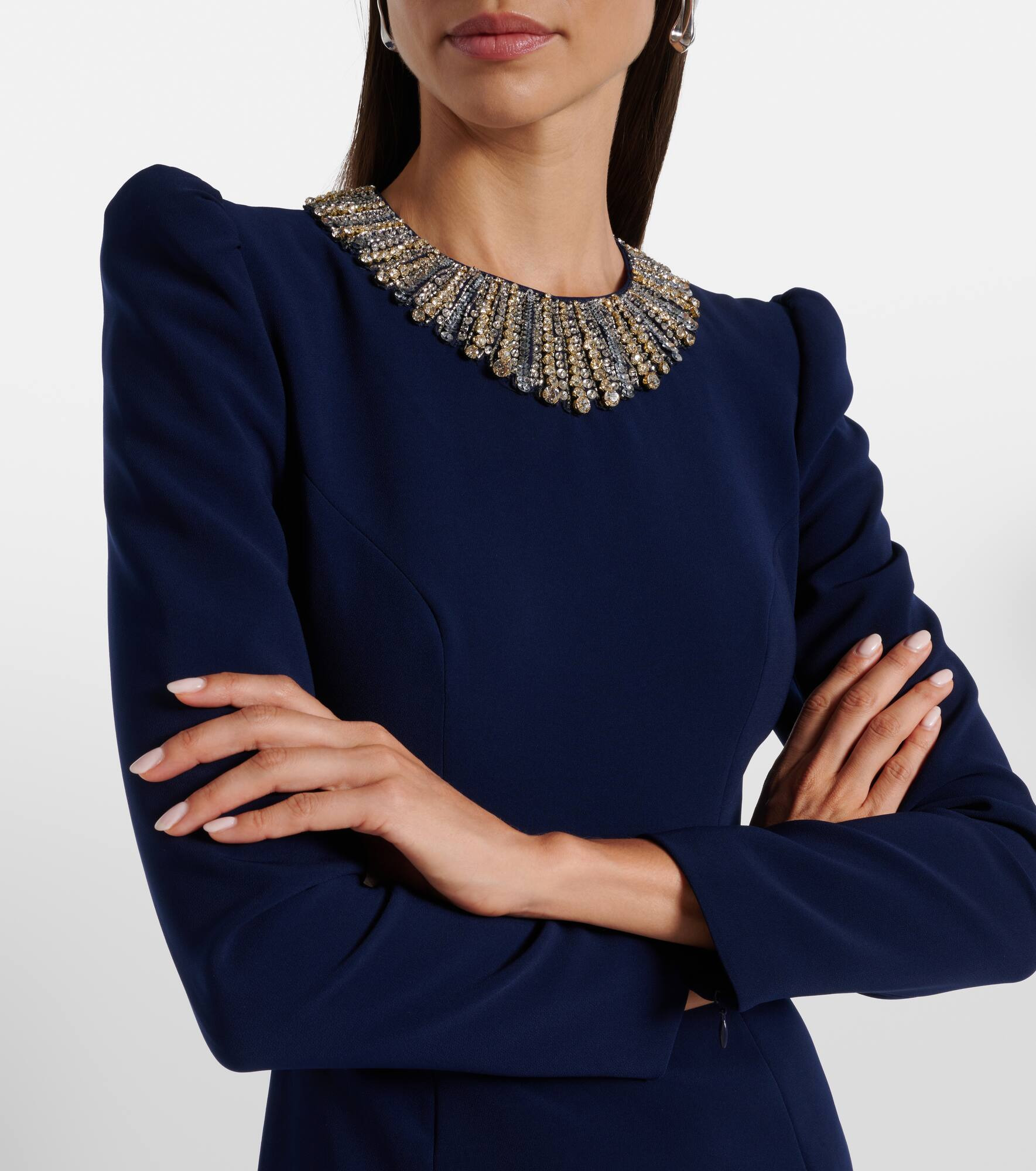 Cora embellished midi dress - 4