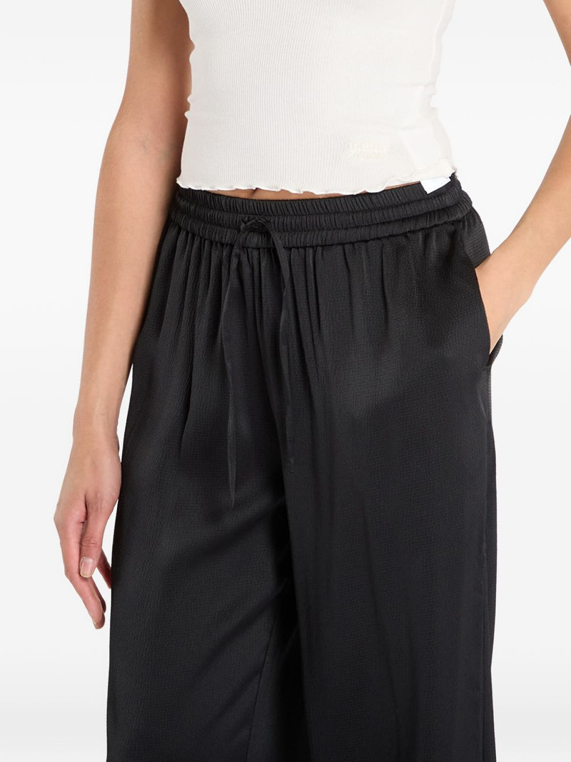 elasticated-waistband palazzo pants 4