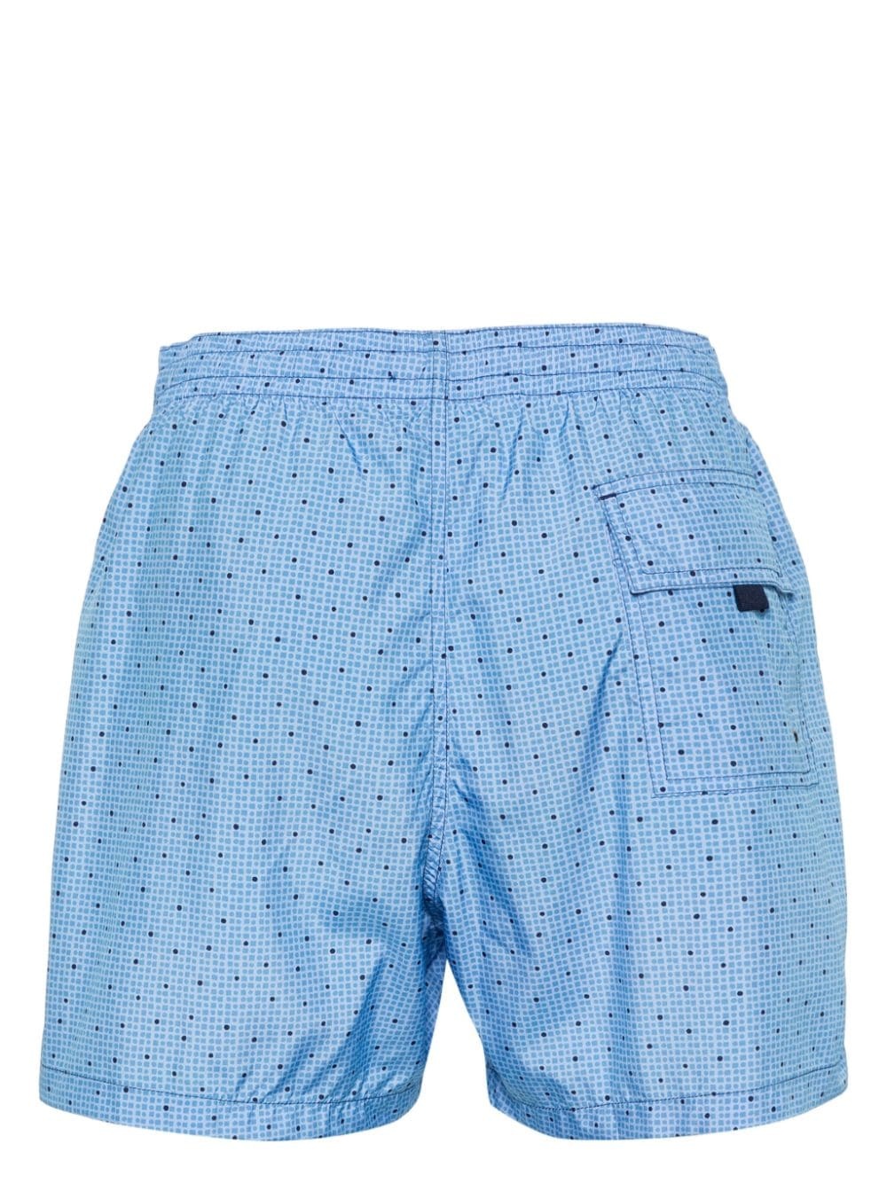 geometric-pattern swim shorts - 2