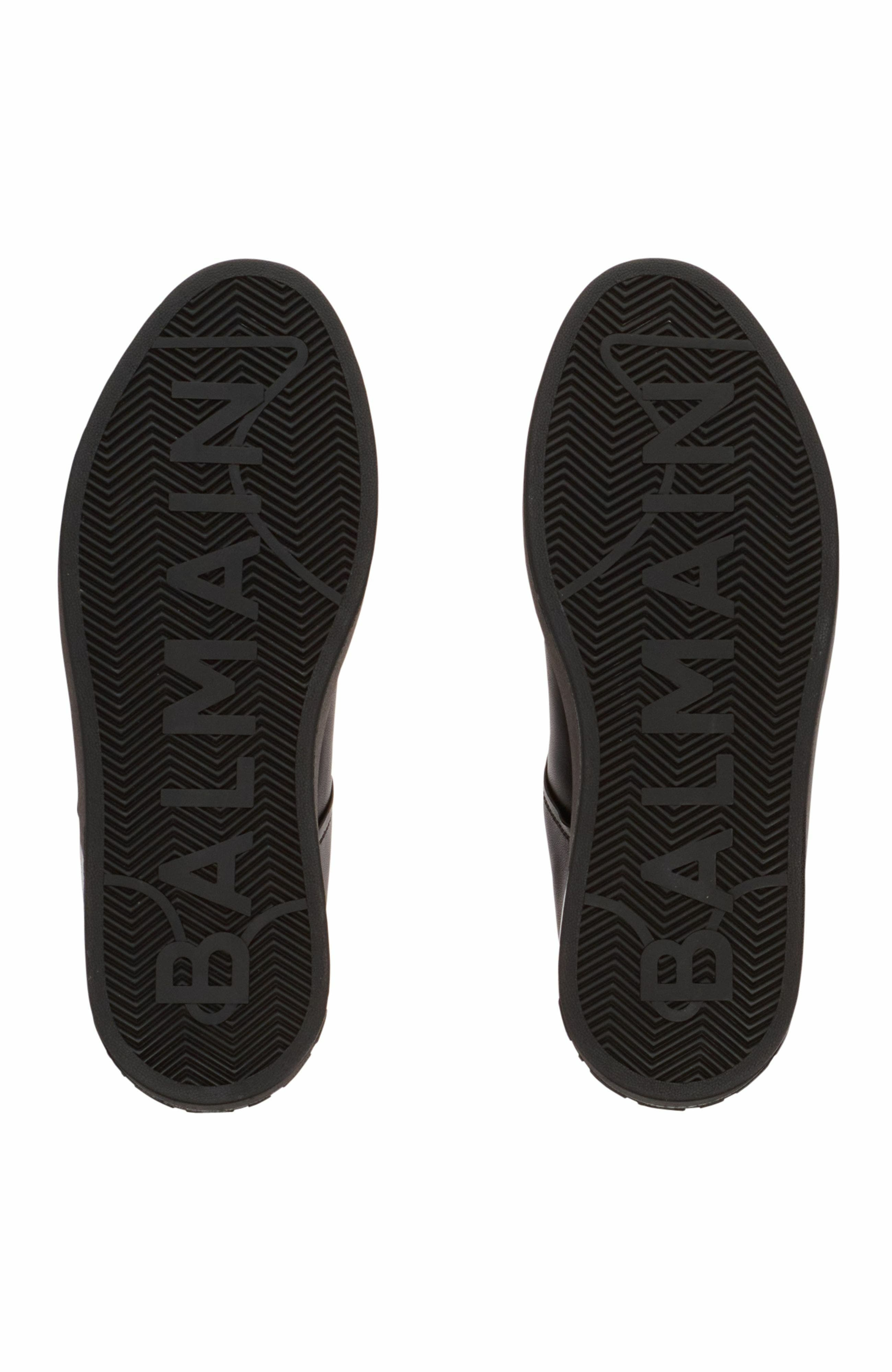 Balmain B-Court Trainers In Calfskin in Black at Nordstrom - 6