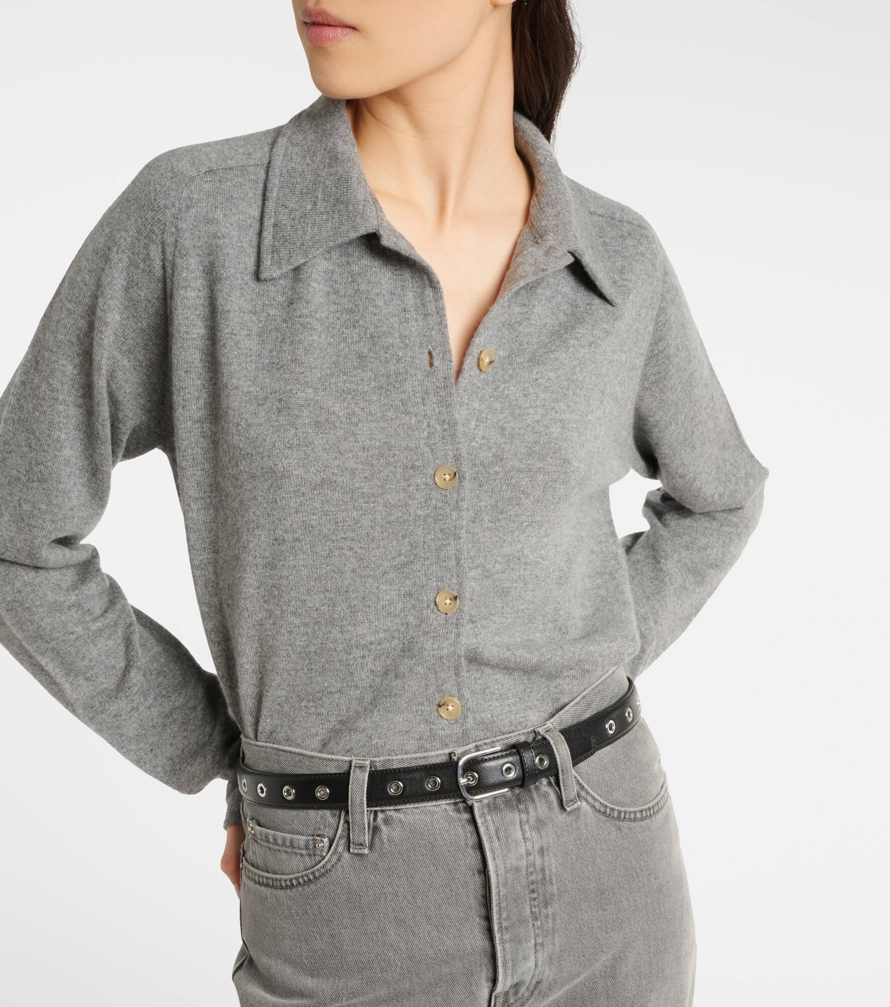 Embellished leather belt - 2