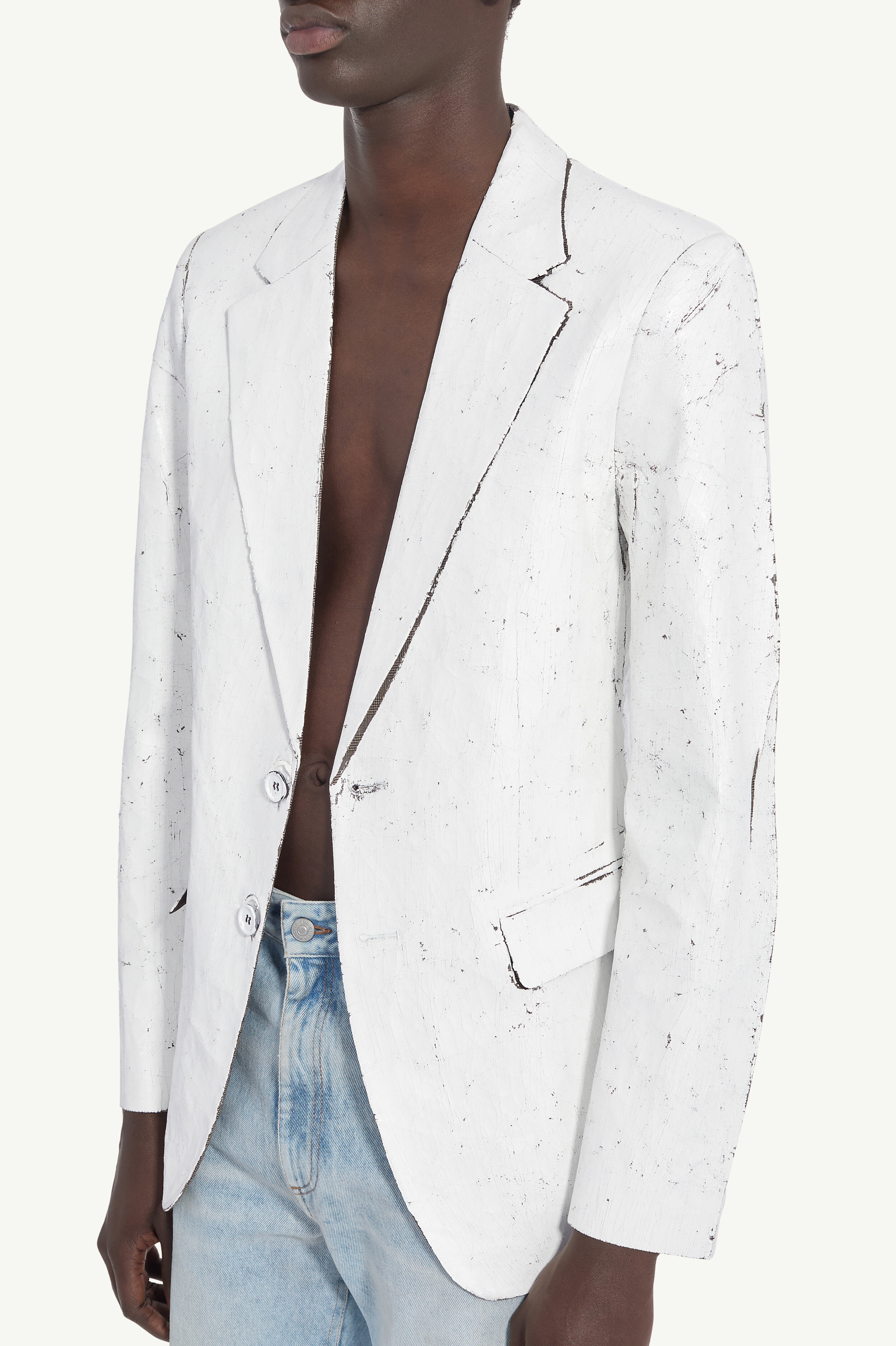 Painted Suit Jacket - 5