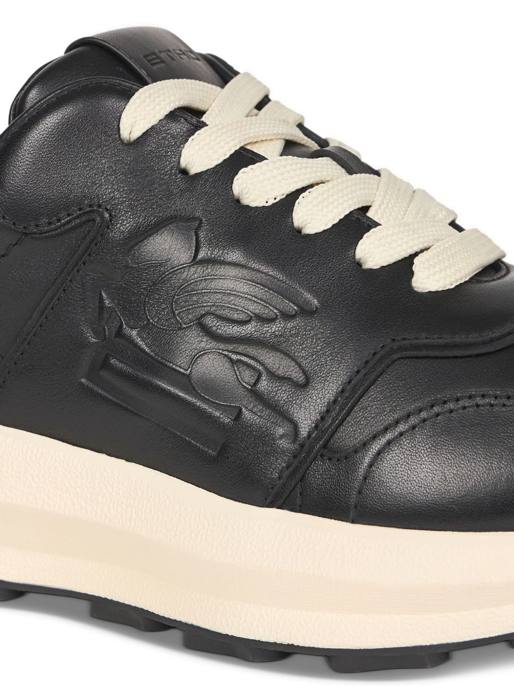 debossed-logo sneakers - 4