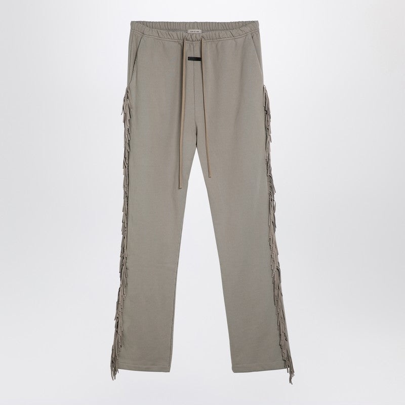 Fear Of God Paris Sky Fringed Jogging Trousers Men - 1