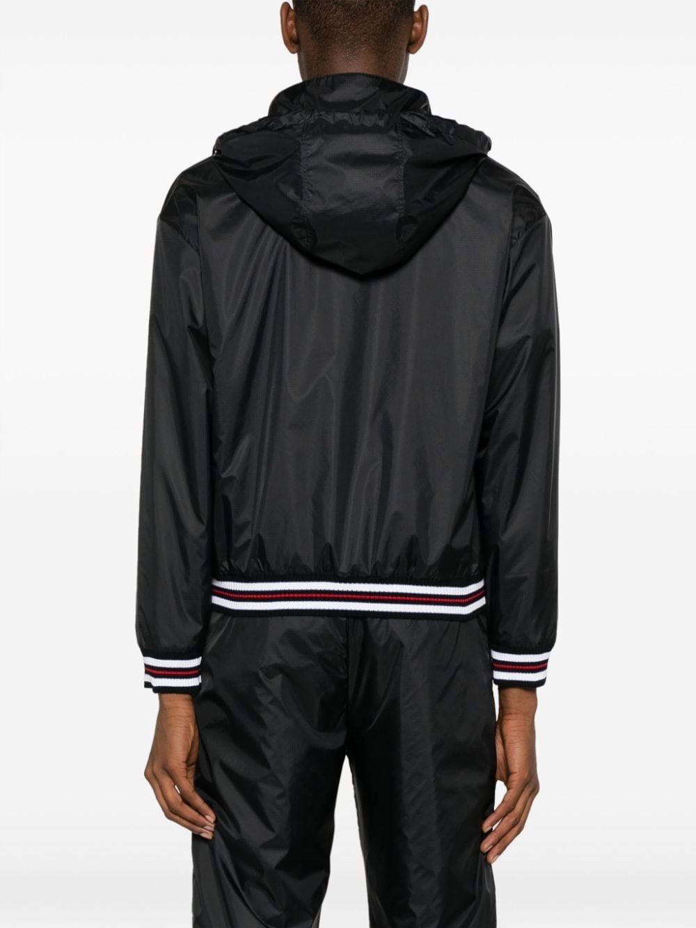 logo-patch ripstop lightweight jacket - 4