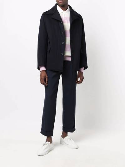 Mackintosh striped rugby shirt outlook