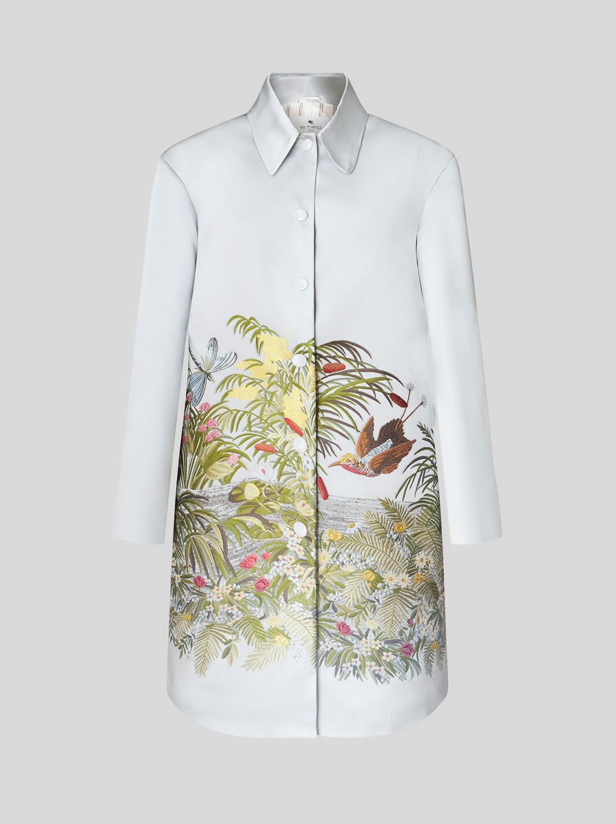 JACQUARD COAT WITH LANDSCAPE - 1