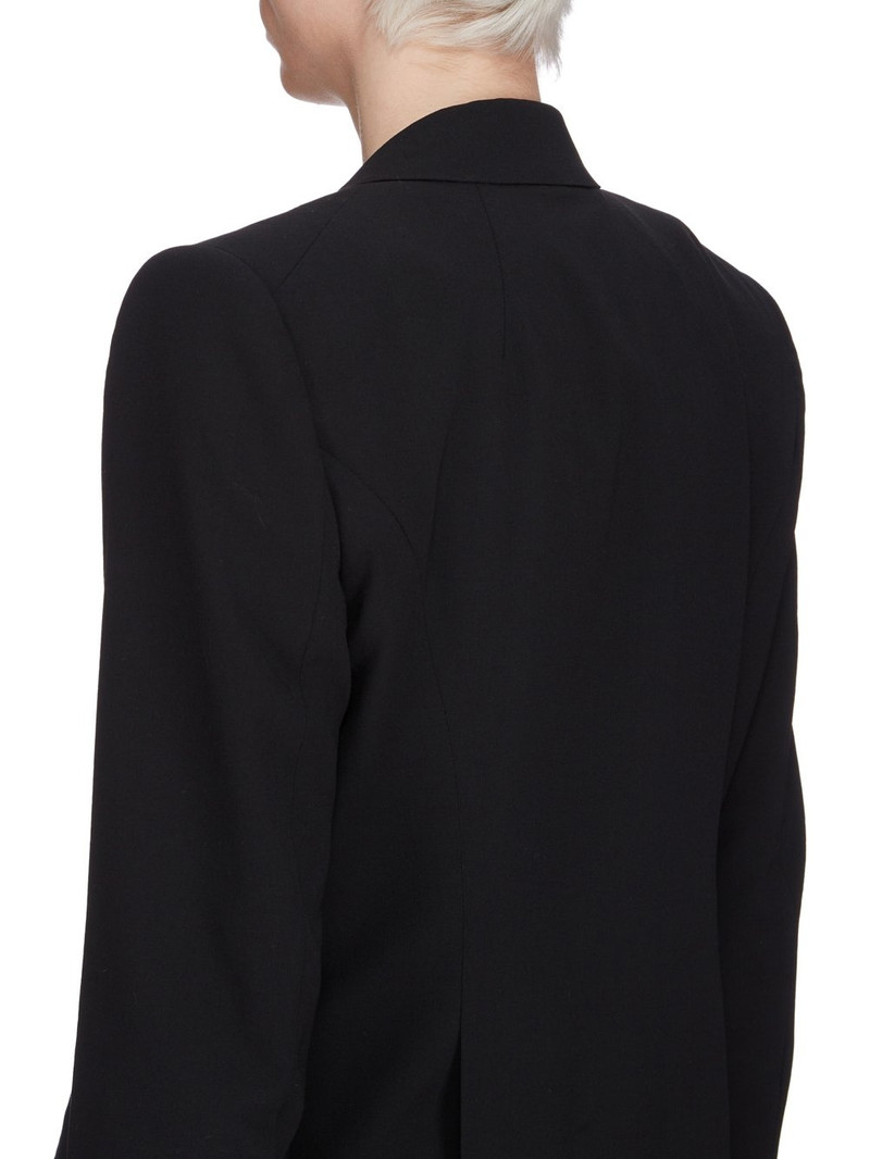 wool single-breasted blazer 5
