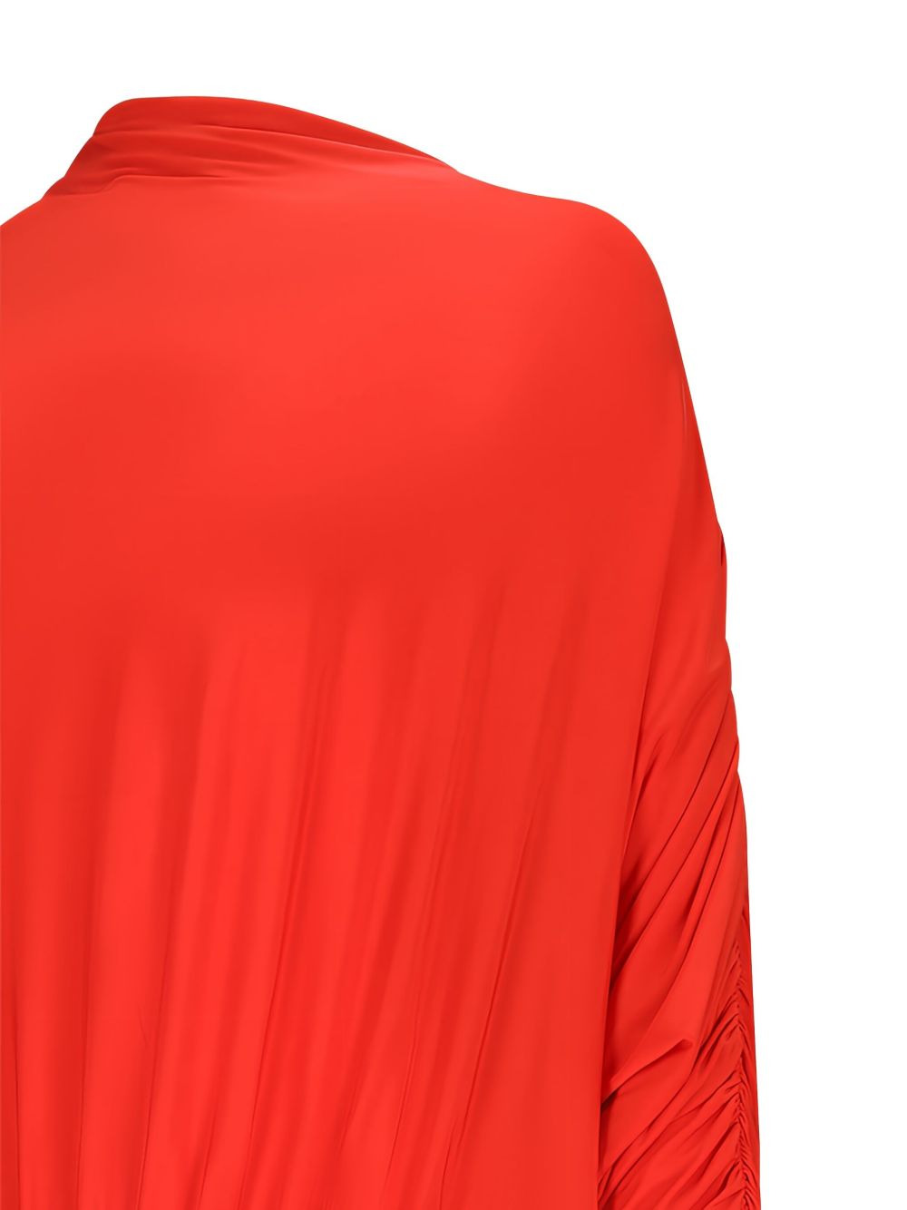 long-sleeve ruched mini dress - 3