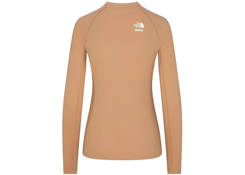 SKIMS SKIMS x TNF Dotknit Long Sleeve Top Ochre outlook