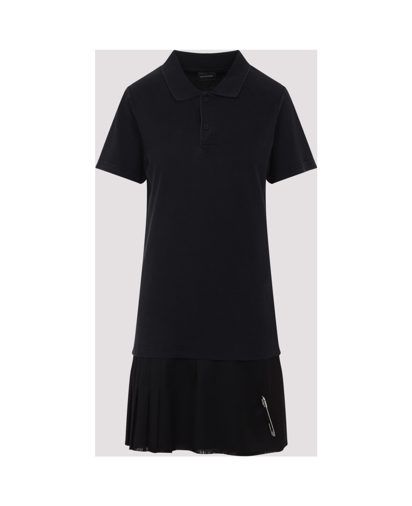 Layered Polo Mini Dress - 3