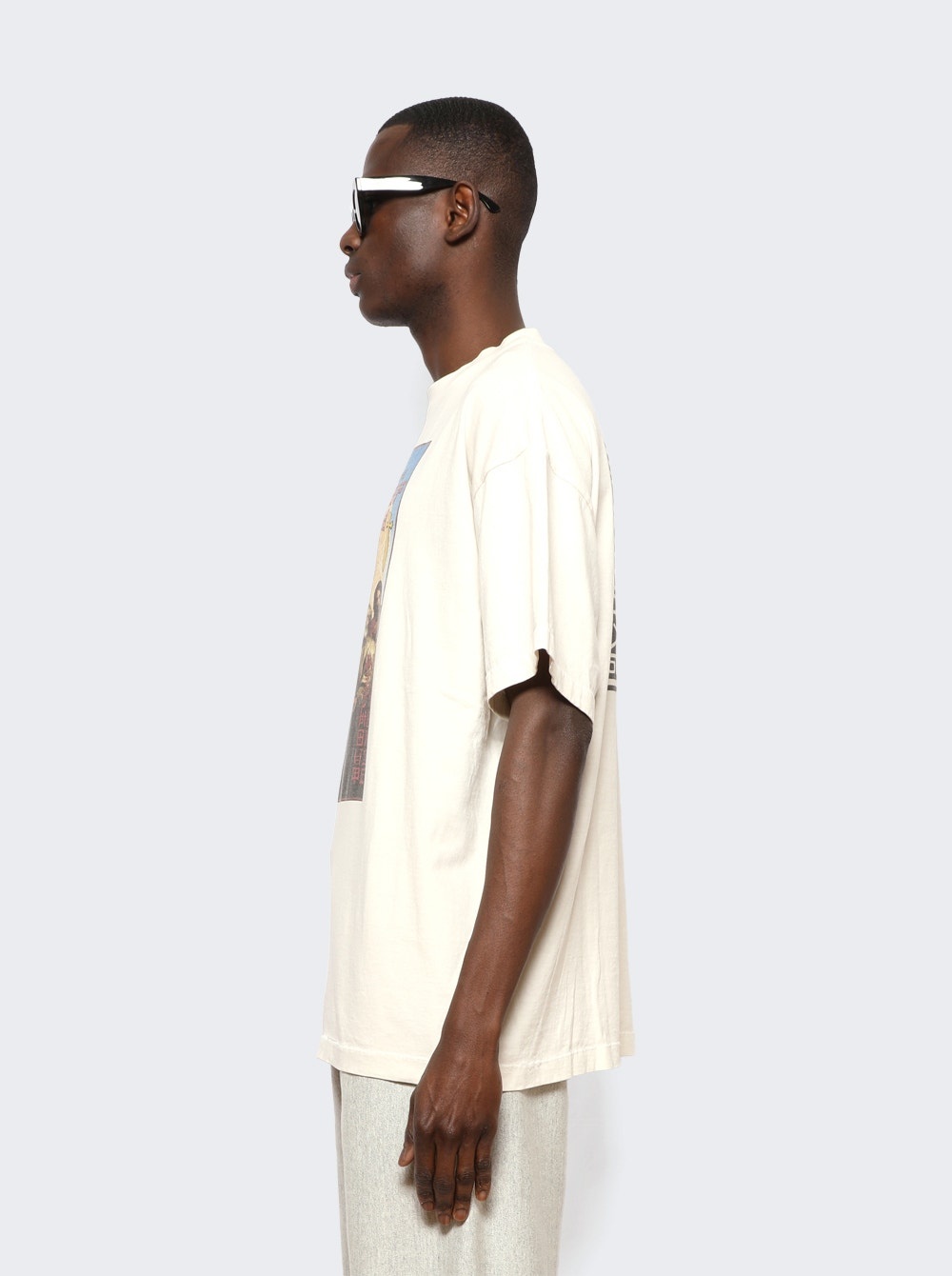 注目商品！【Saint Mxxxxxx】Without Fear Tee White SAINT M×××××× Without Fear Tee White | thewebster | REVERSIBLE