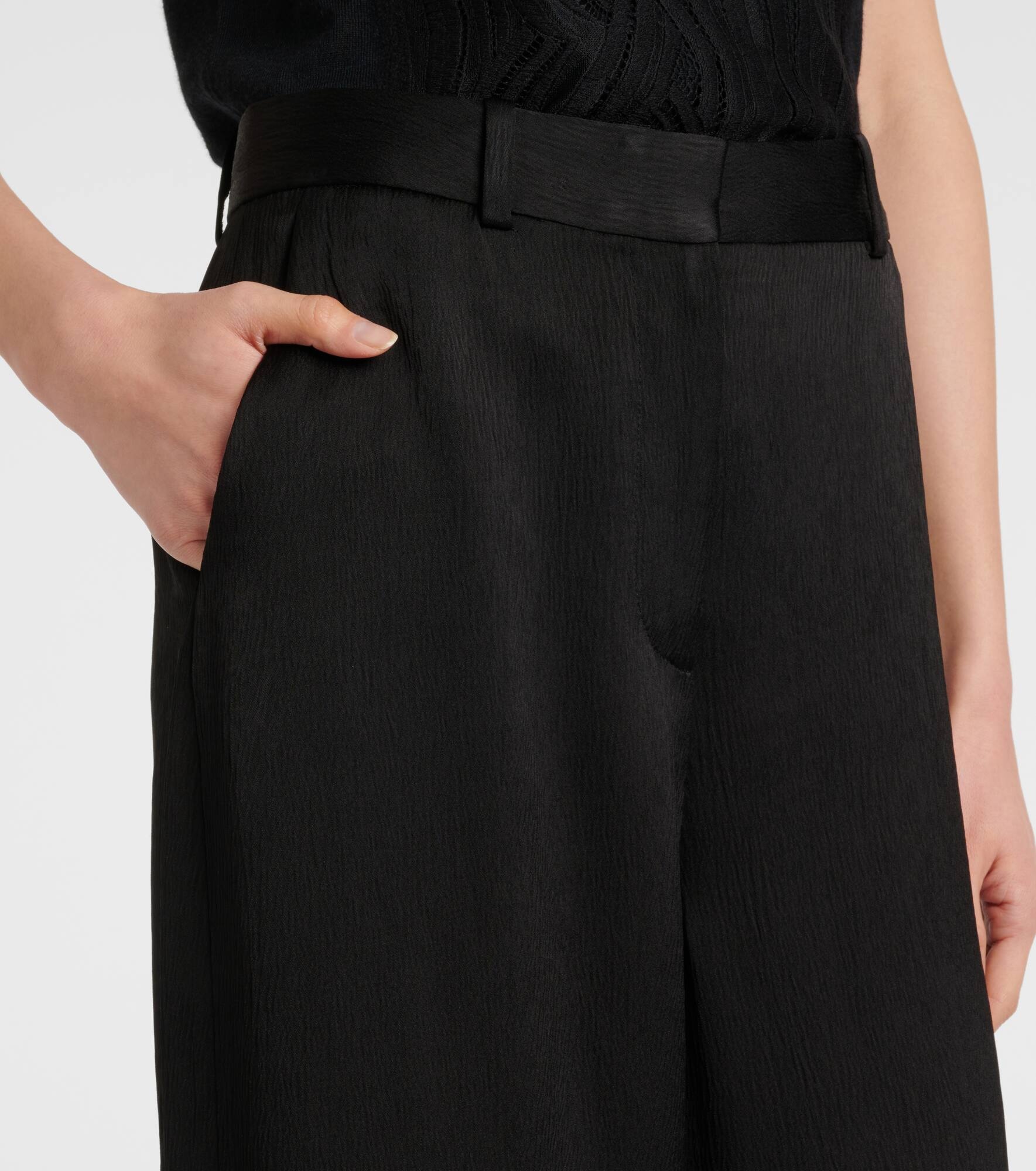Alana high-rise wide-leg pants - 4