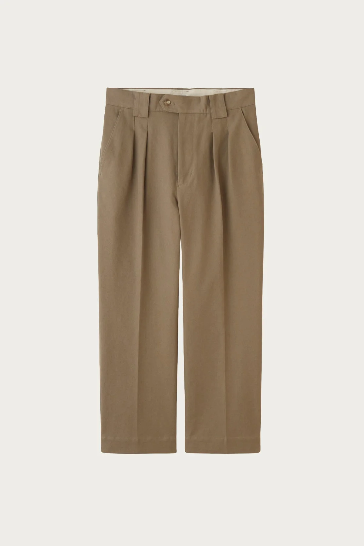 Duck Cloth Hunter Trousers - Taupe Beige - 1