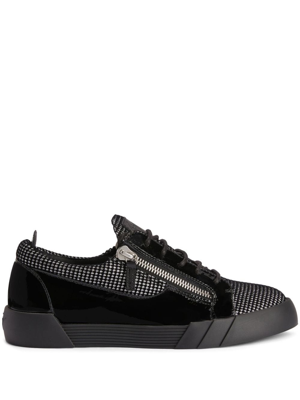 Frankie low-top leather sneakers - 1