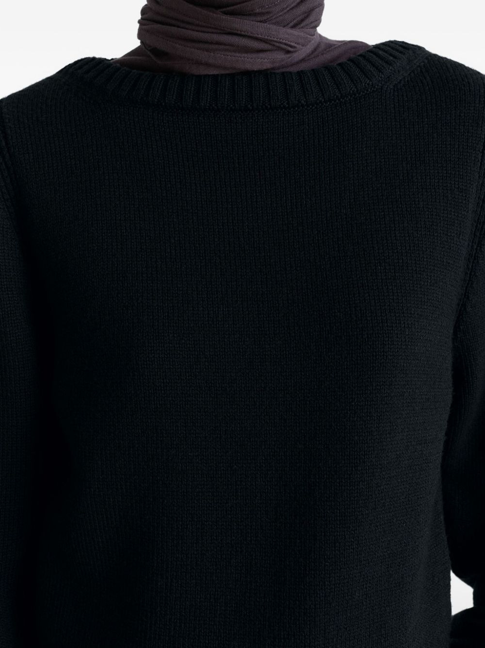 side-slit sweater - 5