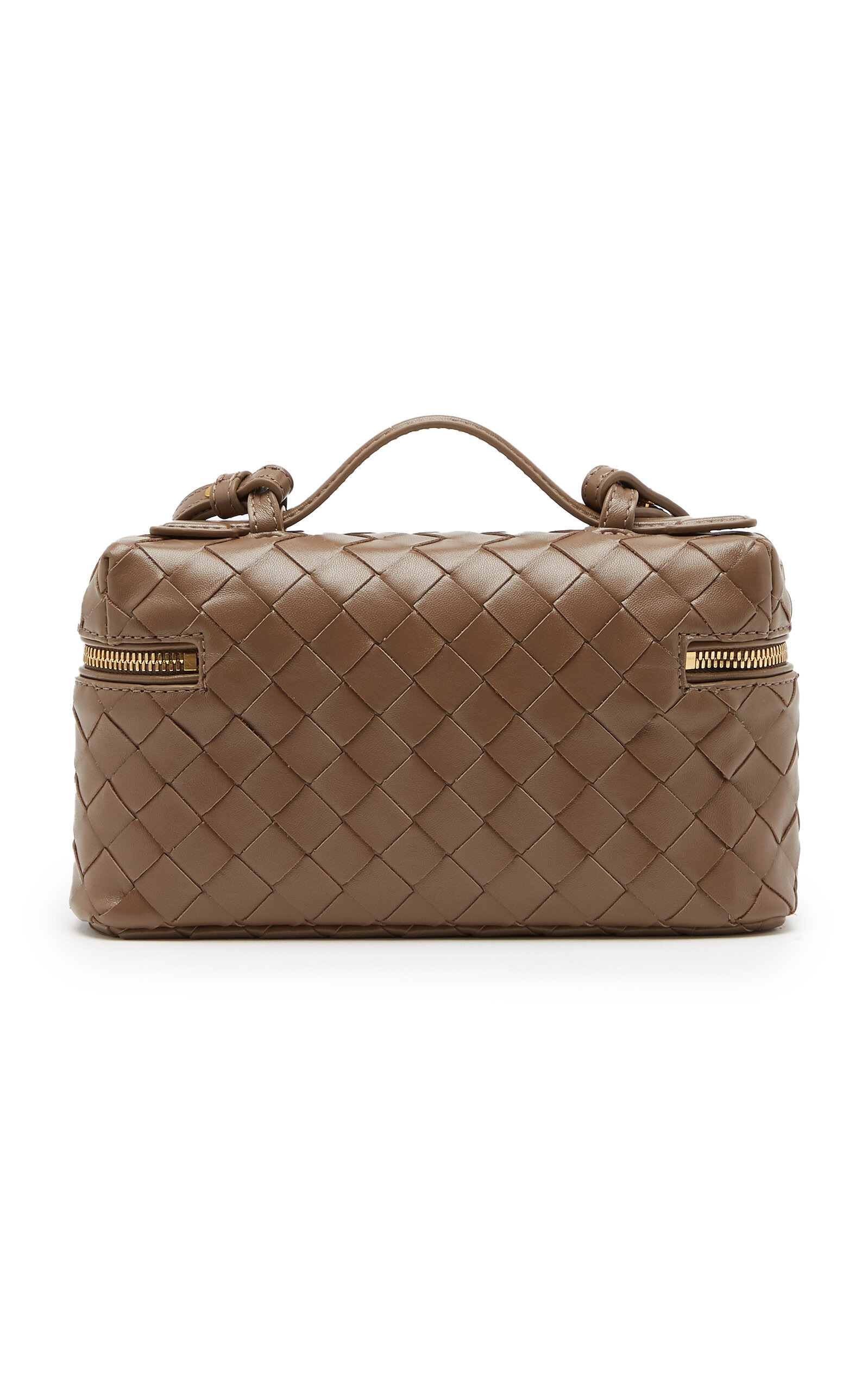 Bang Bang Intrecciato Leather Vanity Case brown - 5