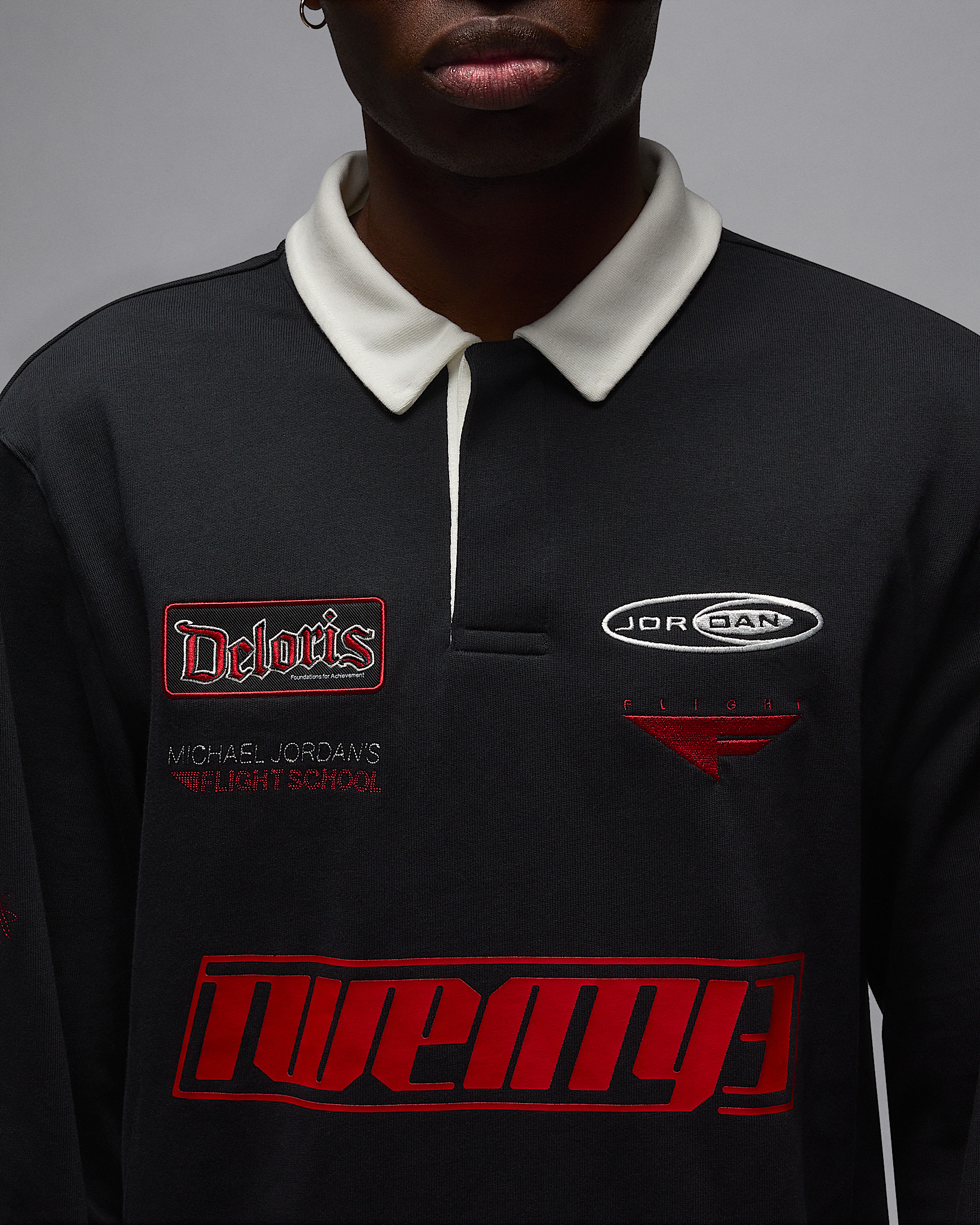 Jordan Essentials Men's Long-Sleeve Rugby Top - 4