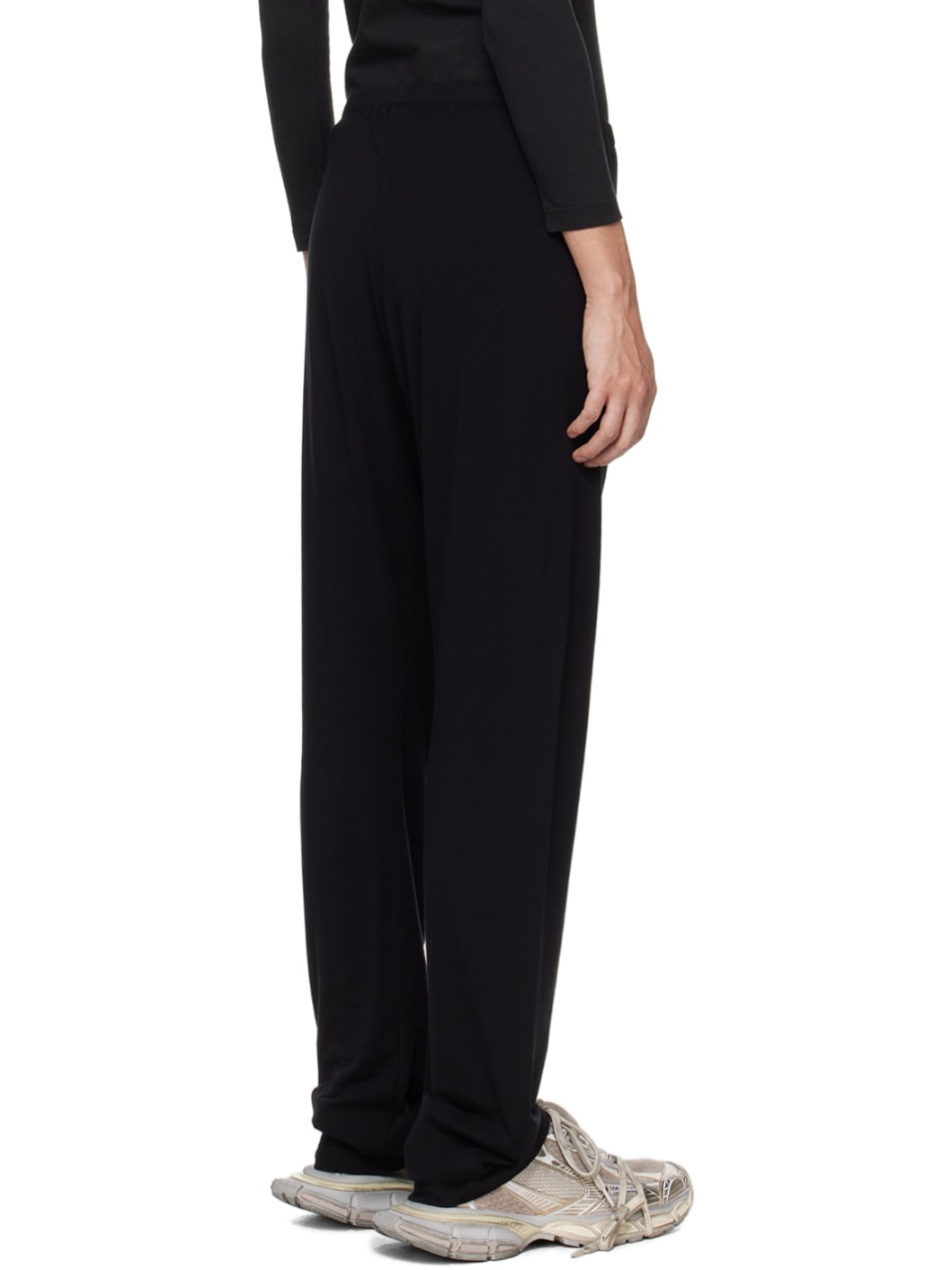 Black Baggy Sweatpants - 3